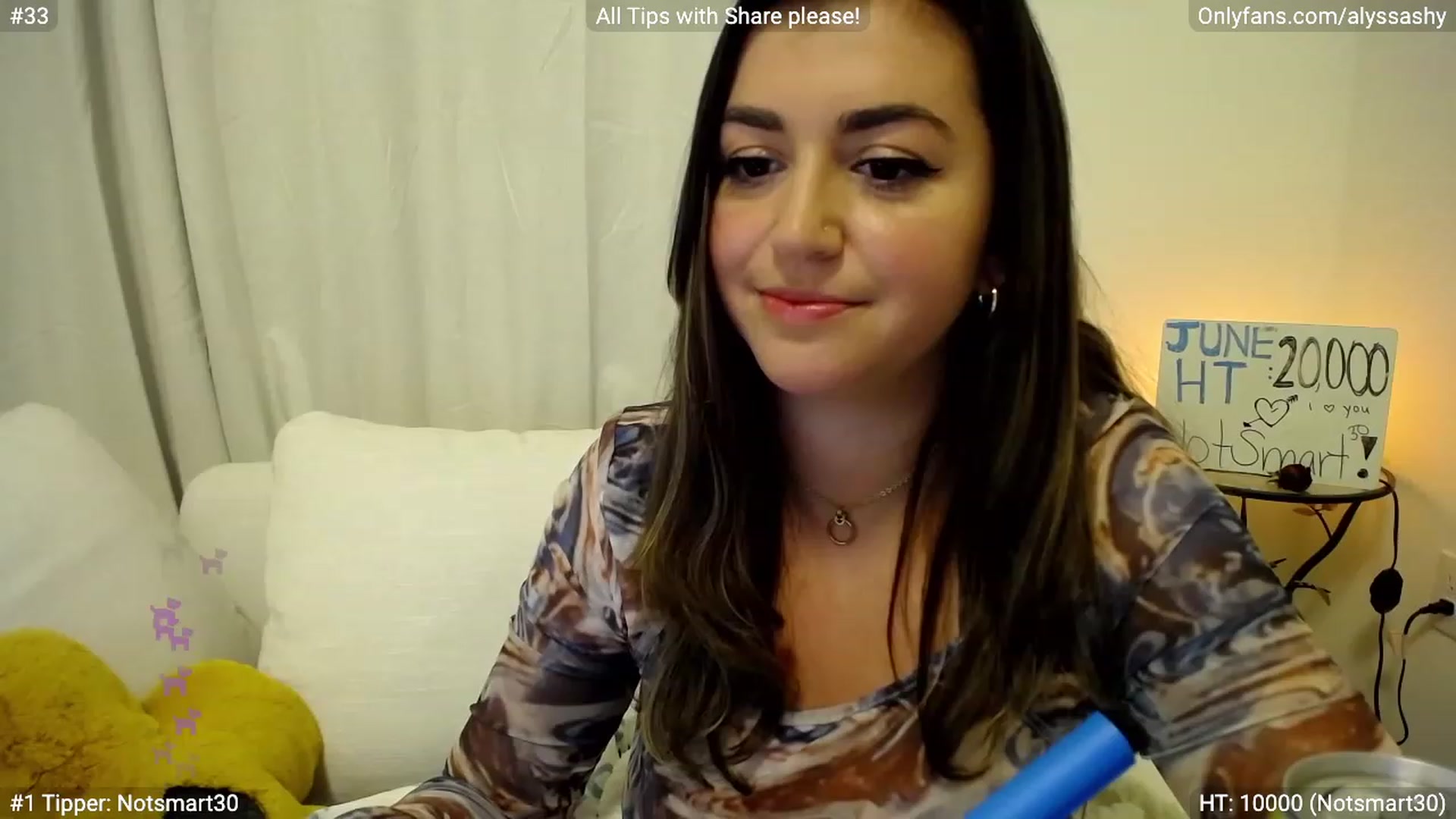 Gallery image thumbnail from AlyssaShy's myfreecams stream on, 06/24/2023, 01:27 image 7 of 20
