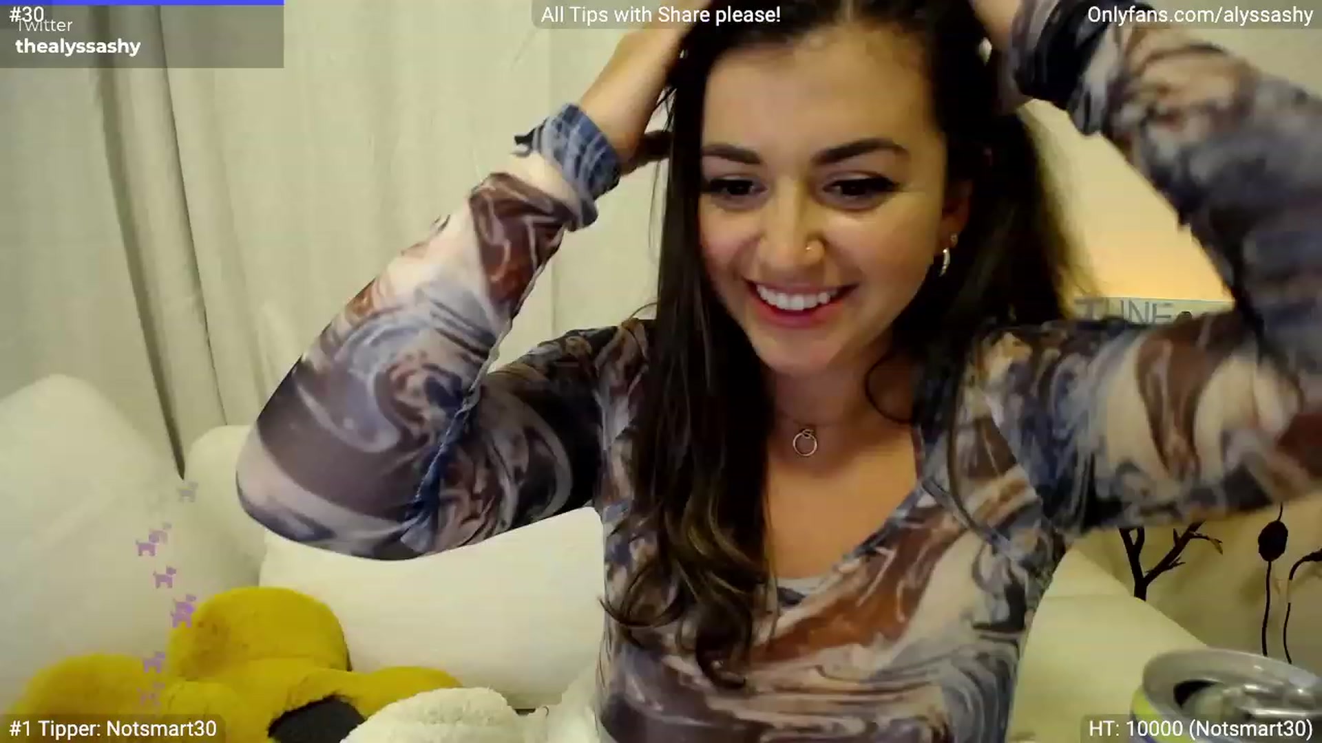 Gallery image thumbnail from AlyssaShy's myfreecams stream on, 06/24/2023, 03:37 image 4 of 20