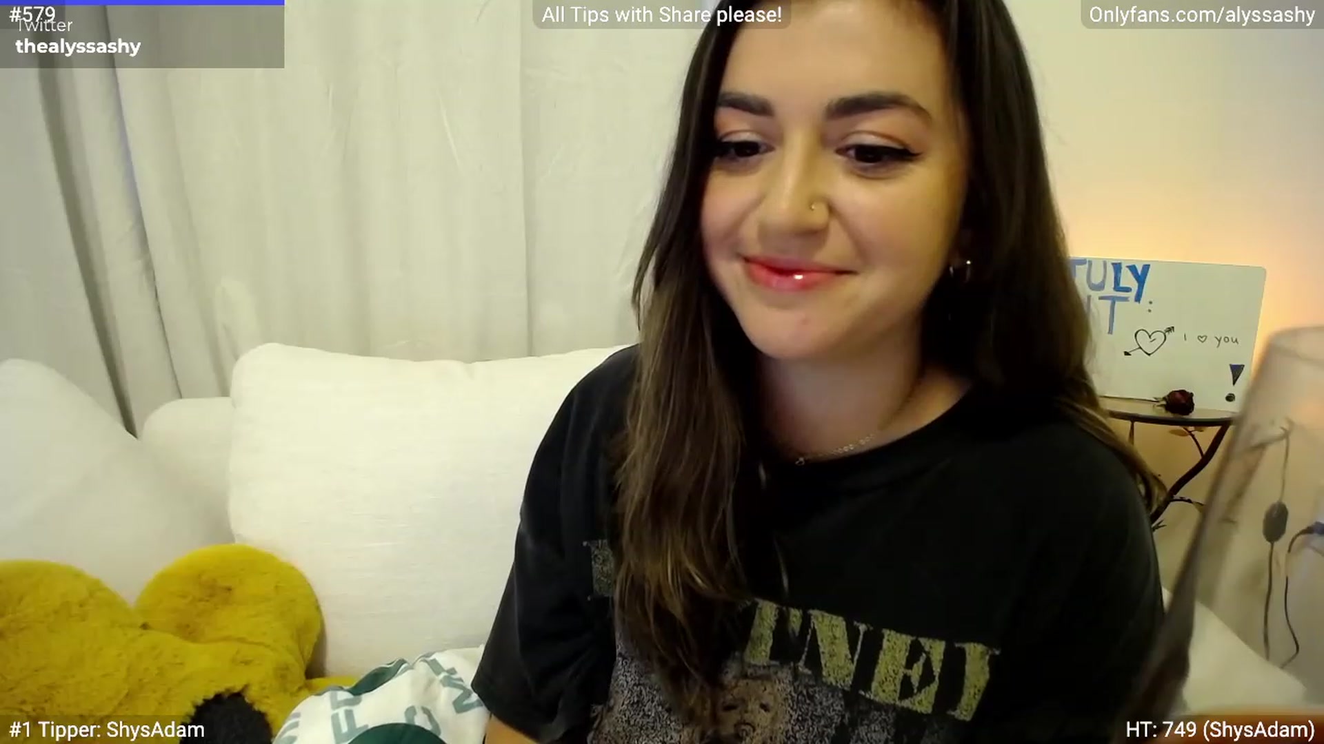 Gallery image thumbnail from AlyssaShy's myfreecams stream on, 07/01/2023, 22:54 image 20 of 20