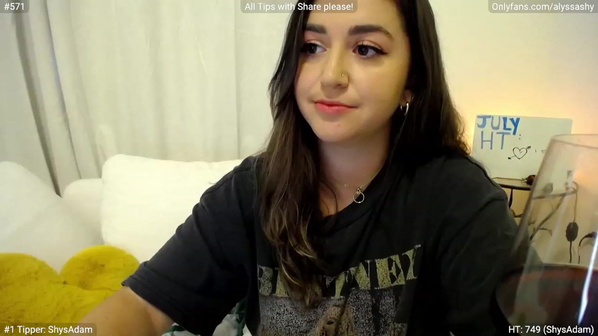 Gallery image thumbnail from AlyssaShy's myfreecams stream on, 07/01/2023, 22:54 image 15 of 20