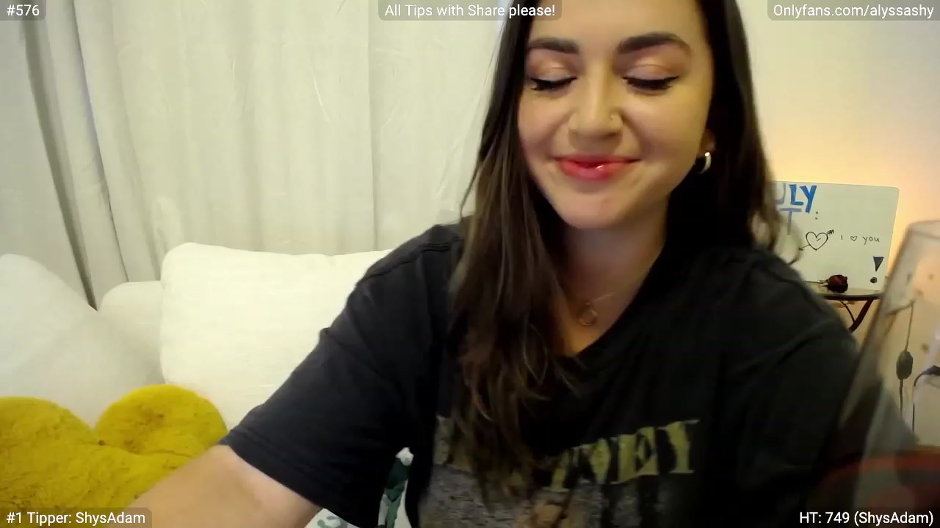 Gallery image thumbnail from AlyssaShy's myfreecams stream on, 07/01/2023, 22:54 image 16 of 20