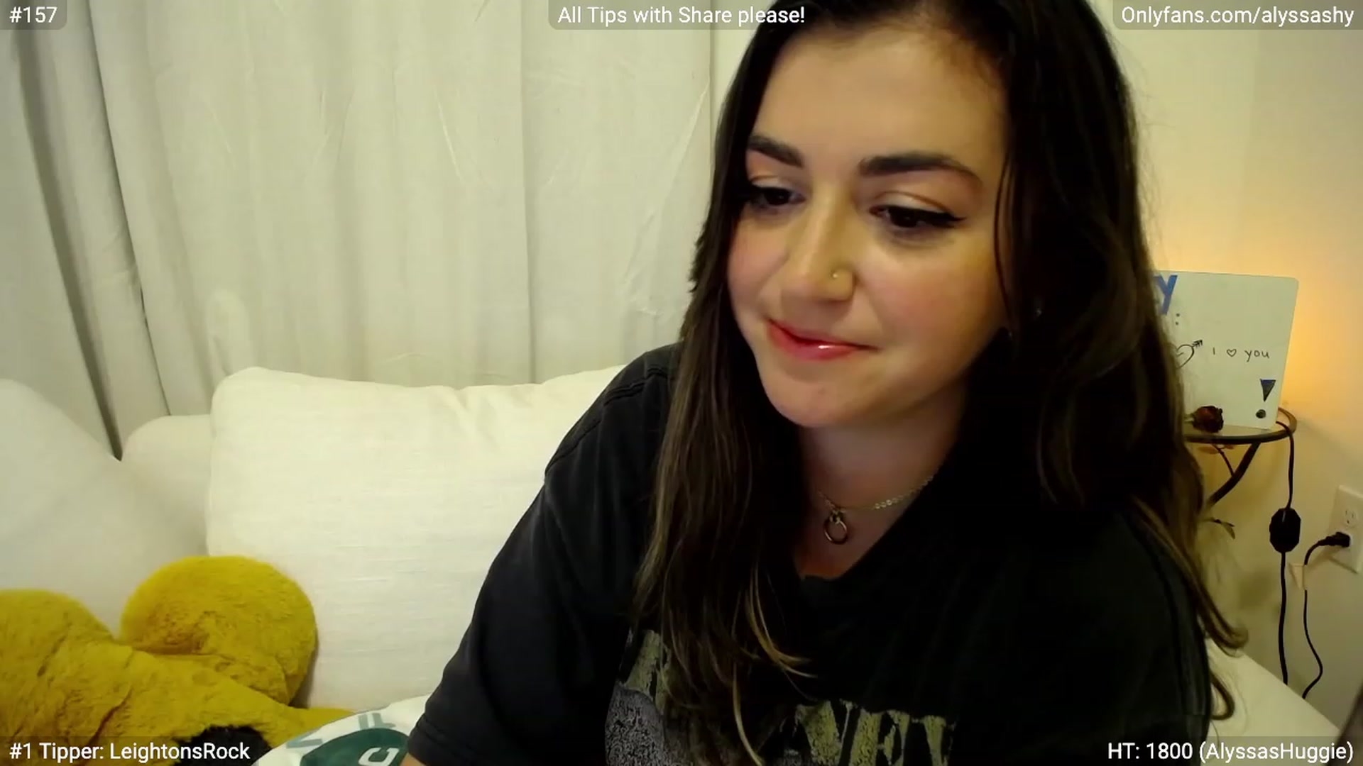 Gallery image thumbnail from AlyssaShy's myfreecams stream on, 07/02/2023, 02:04 image 11 of 20