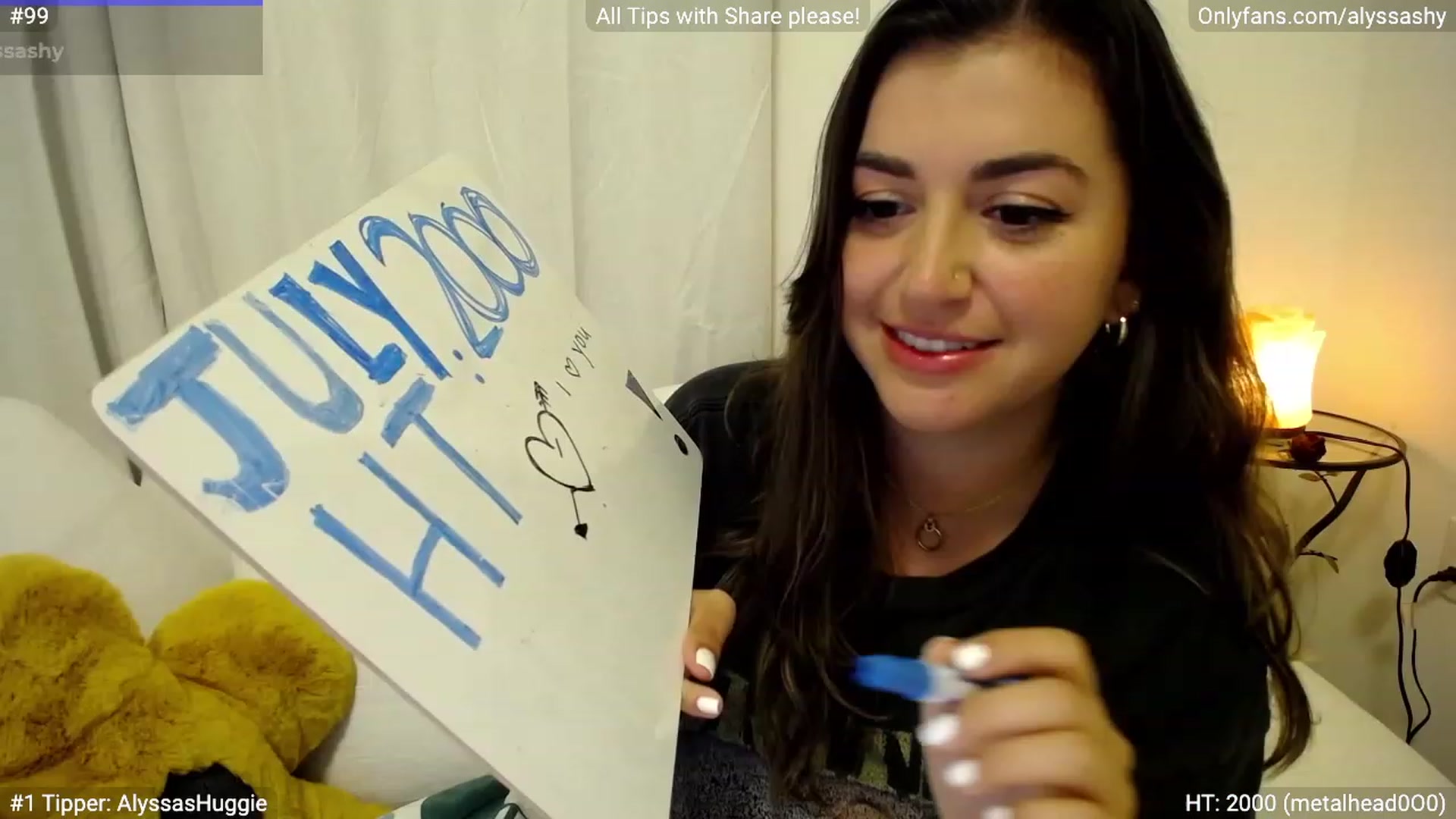 Gallery image thumbnail from AlyssaShy's myfreecams stream on, 07/02/2023, 02:54 image 13 of 20