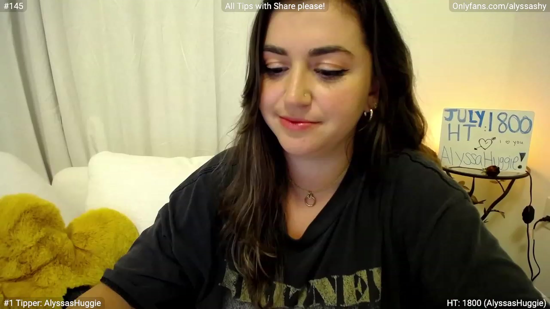 Gallery image thumbnail from AlyssaShy's myfreecams stream on, 07/02/2023, 02:54 image 3 of 20