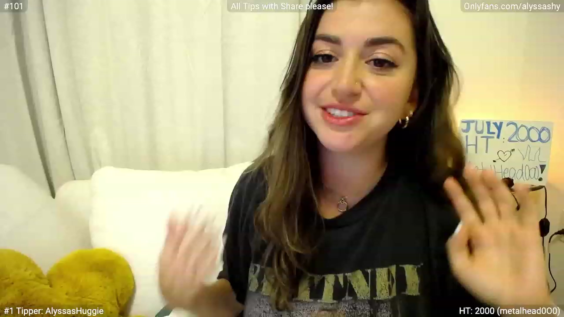 Gallery image thumbnail from AlyssaShy's myfreecams stream on, 07/02/2023, 02:54 image 20 of 20