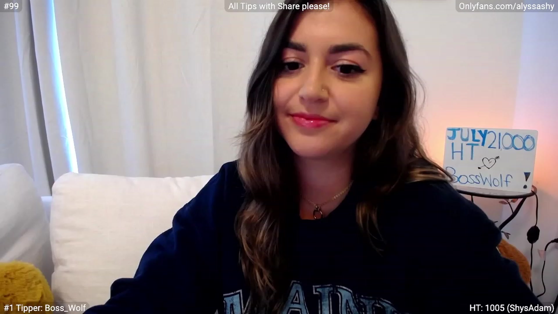 Gallery image thumbnail from AlyssaShy's myfreecams stream on, 07/06/2023, 23:01 image 14 of 20