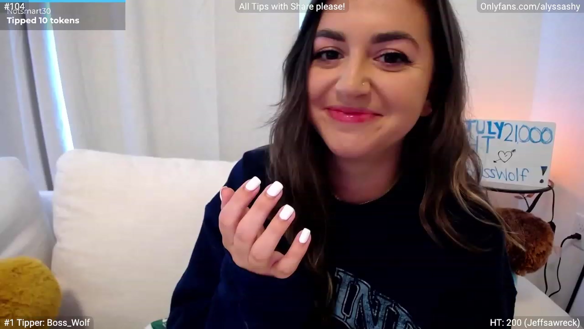 Gallery image thumbnail from AlyssaShy's myfreecams stream on, 07/06/2023, 23:01 image 8 of 20