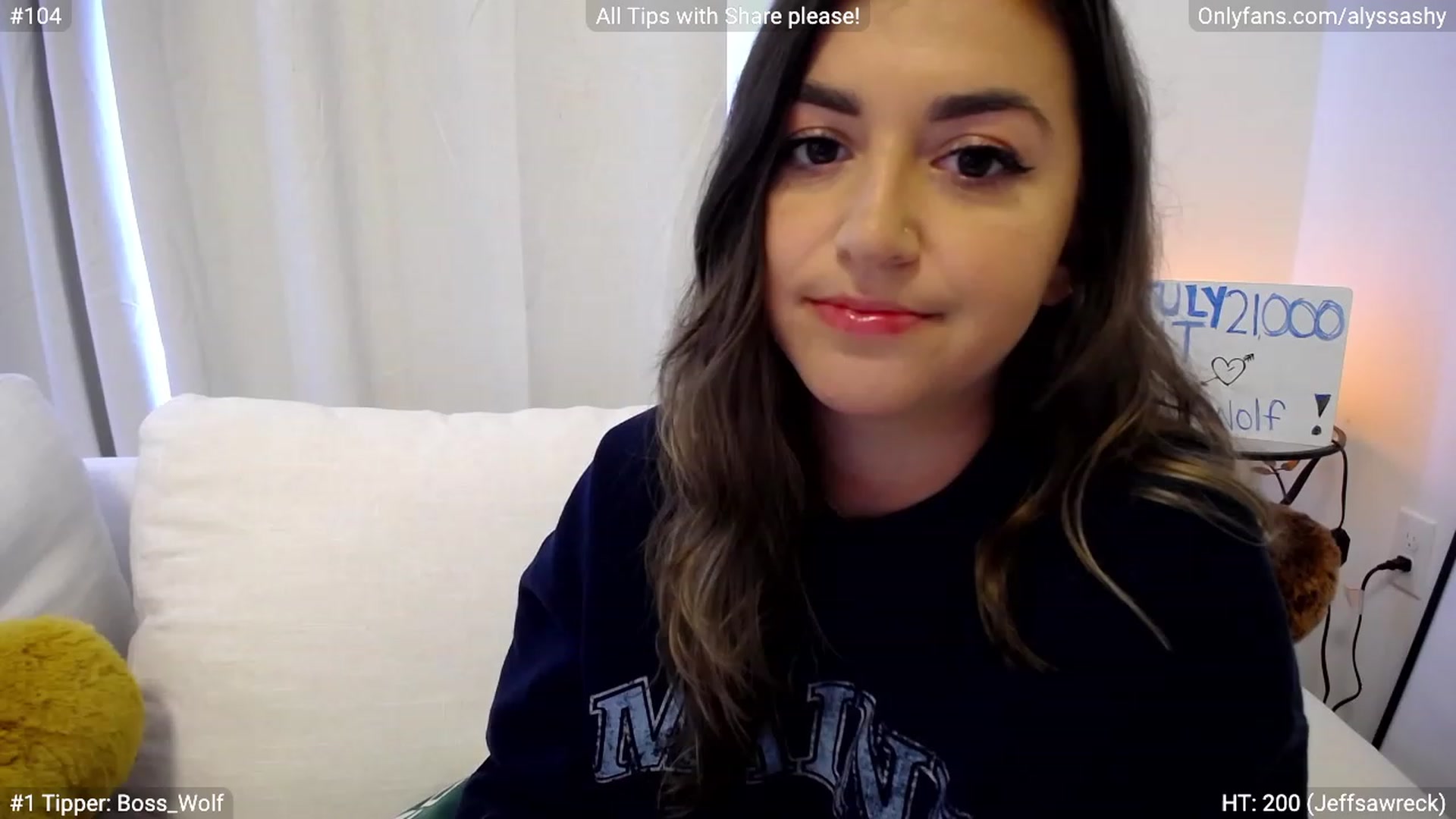 Gallery image thumbnail from AlyssaShy's myfreecams stream on, 07/06/2023, 23:01 image 3 of 20
