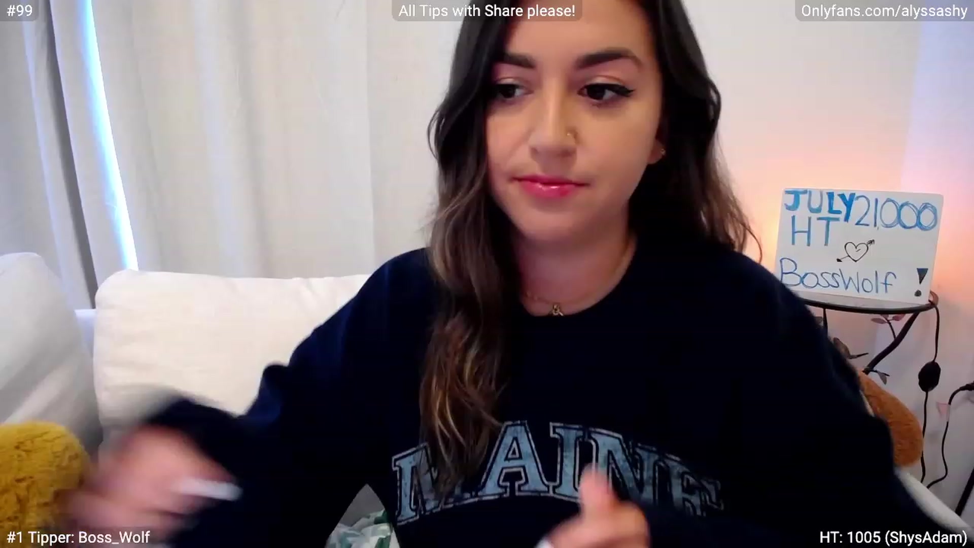 Gallery image thumbnail from AlyssaShy's myfreecams stream on, 07/06/2023, 23:01 image 18 of 20