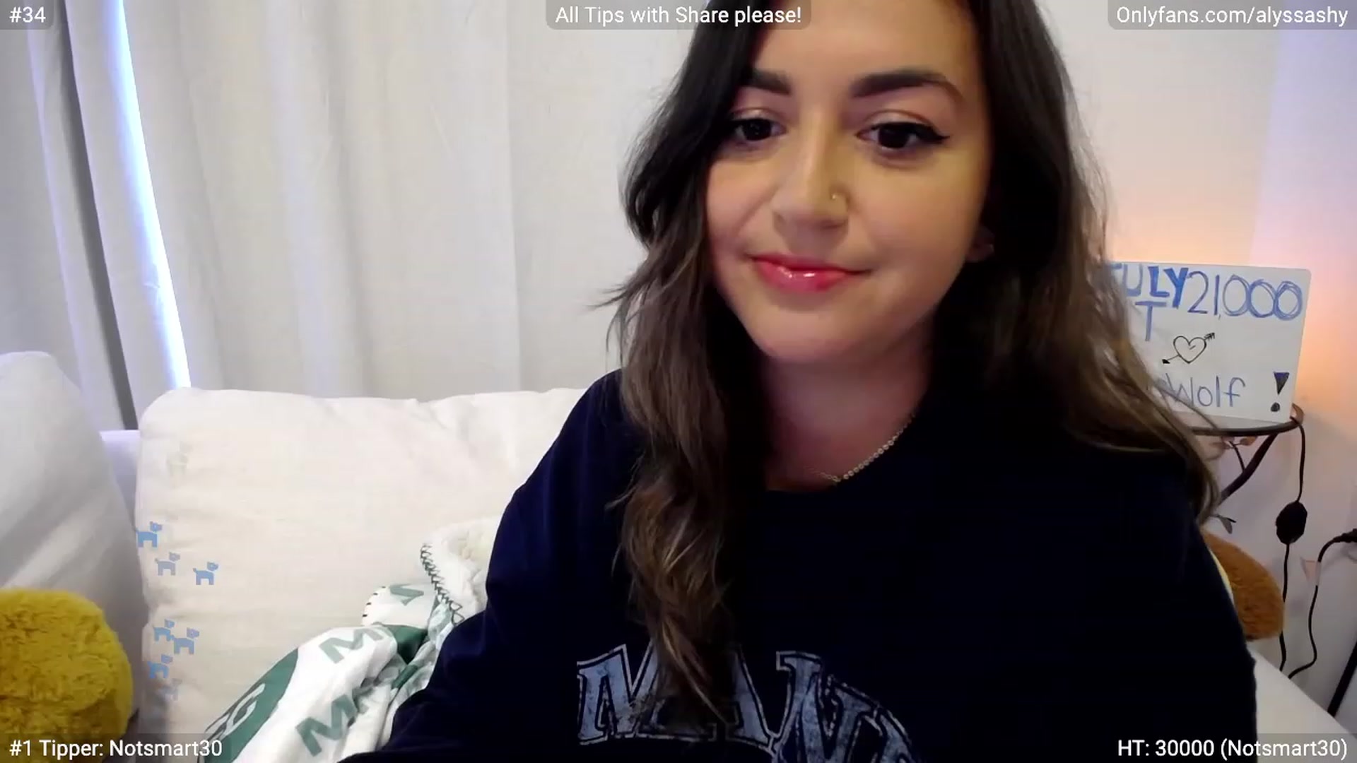 Gallery image thumbnail from AlyssaShy's myfreecams stream on, 07/06/2023, 23:19 image 9 of 20