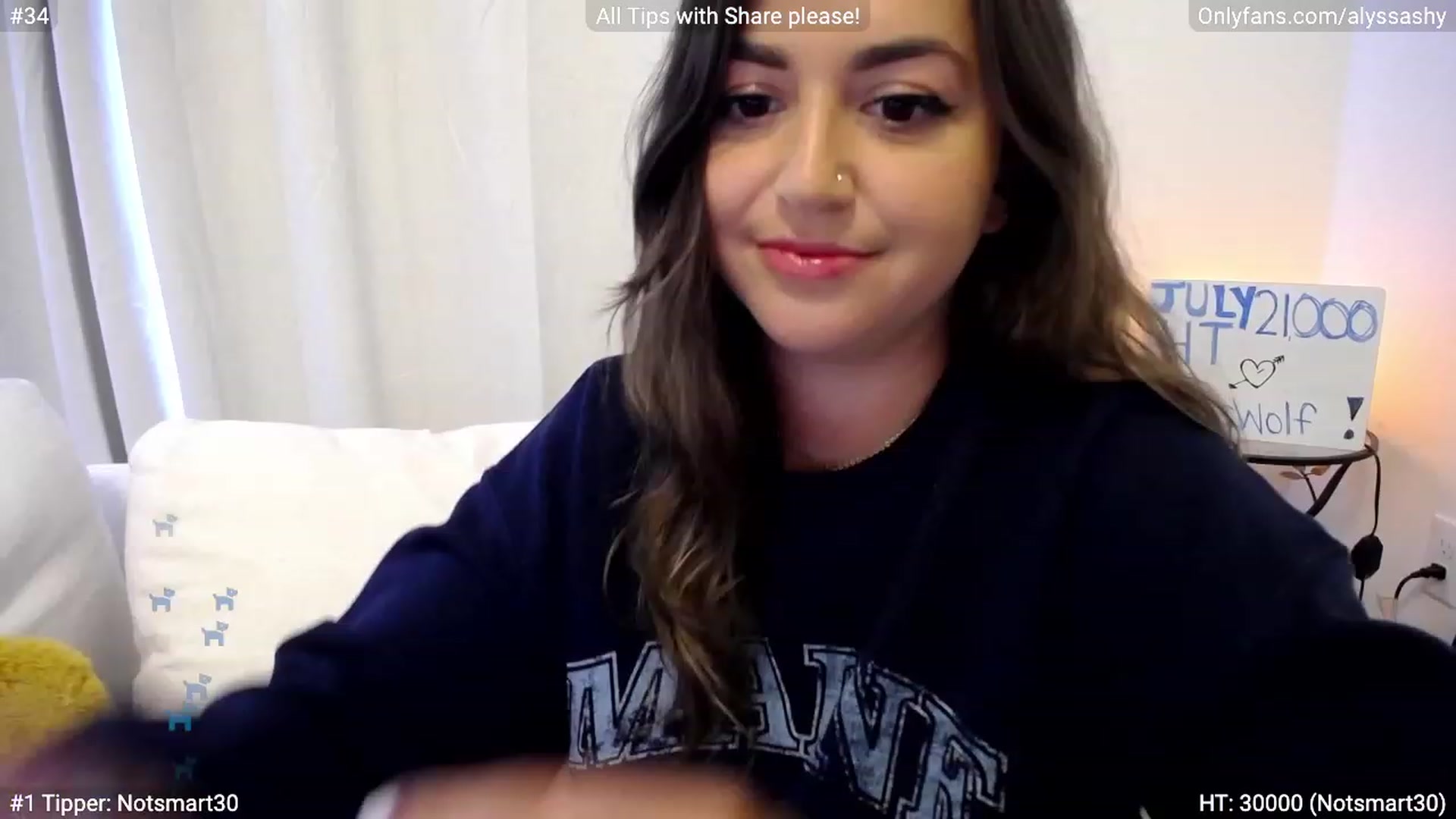 Gallery image thumbnail from AlyssaShy's myfreecams stream on, 07/06/2023, 23:19 image 8 of 20