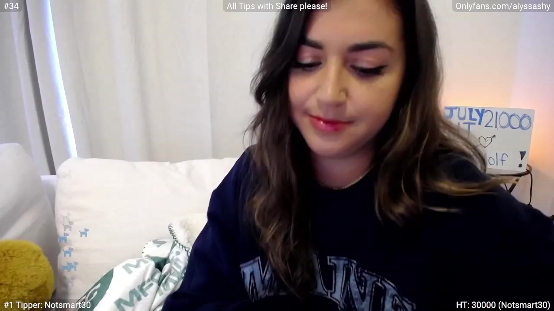 Gallery image thumbnail from AlyssaShy's myfreecams stream on, 07/06/2023, 23:19 image 14 of 20