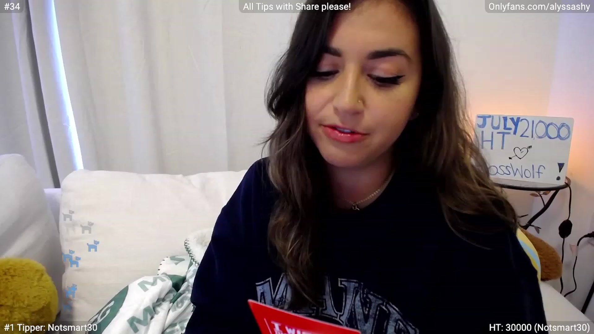 Gallery image thumbnail from AlyssaShy's myfreecams stream on, 07/06/2023, 23:19 image 11 of 20