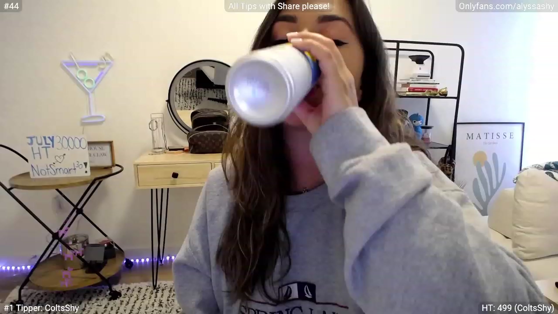 Gallery image thumbnail from AlyssaShy's myfreecams stream on, 07/08/2023, 23:14 image 4 of 20