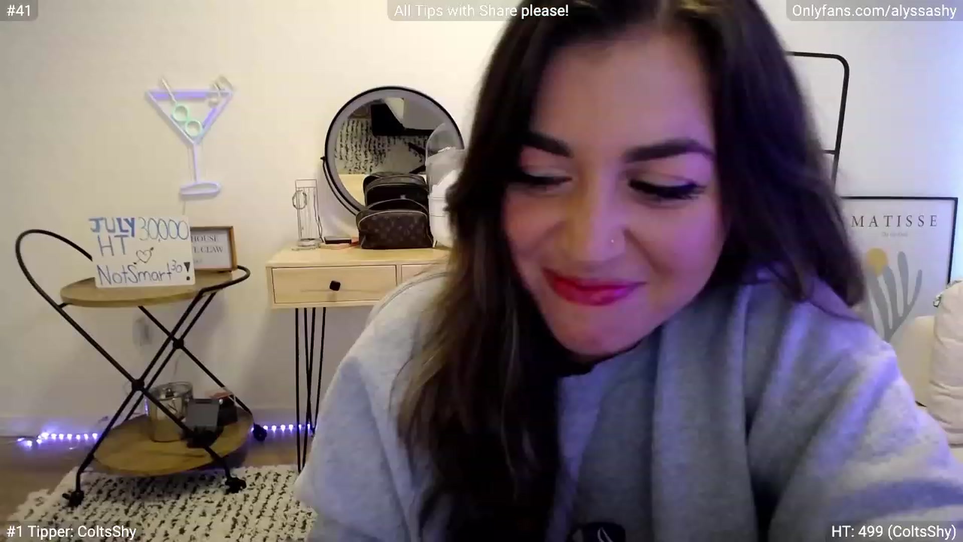 Gallery image thumbnail from AlyssaShy's myfreecams stream on, 07/08/2023, 23:47 image 8 of 20