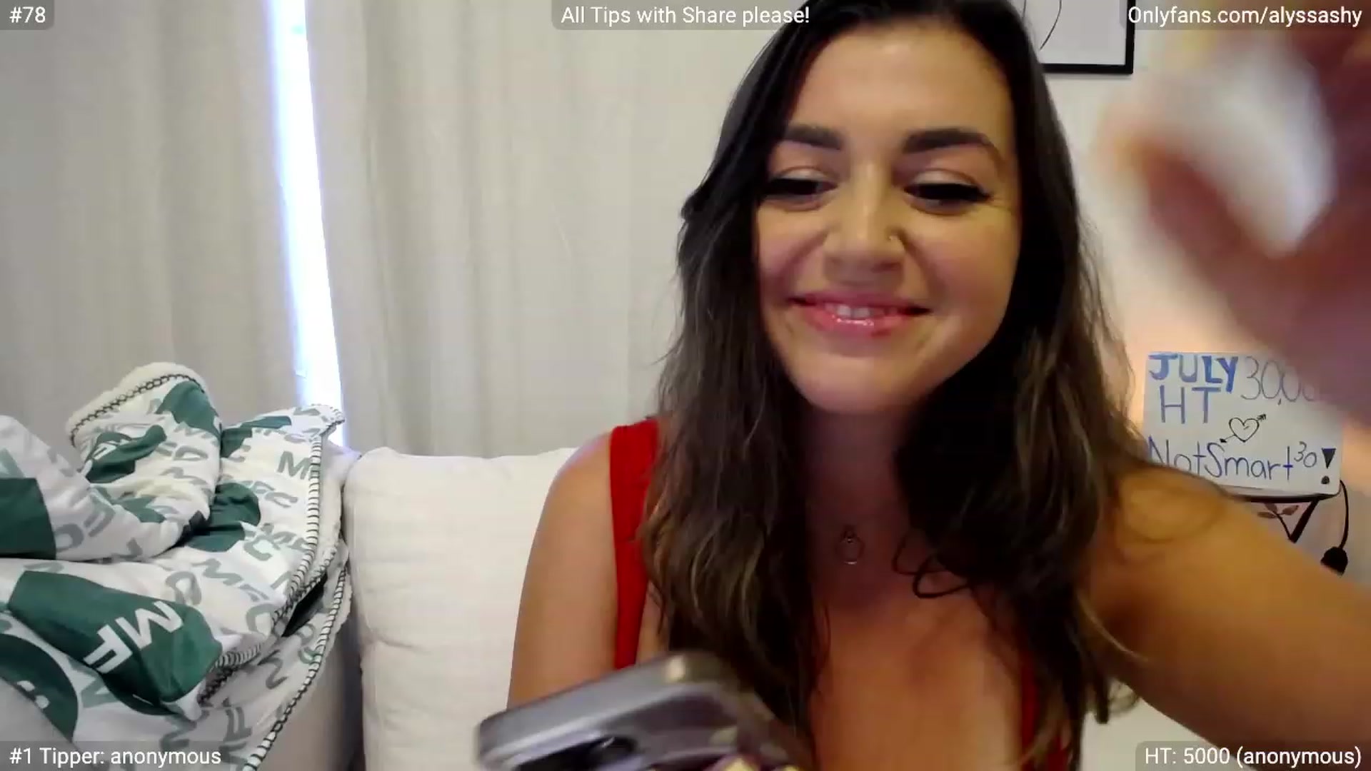 Gallery image thumbnail from AlyssaShy's myfreecams stream on, 07/19/2023, 23:05 image 20 of 20