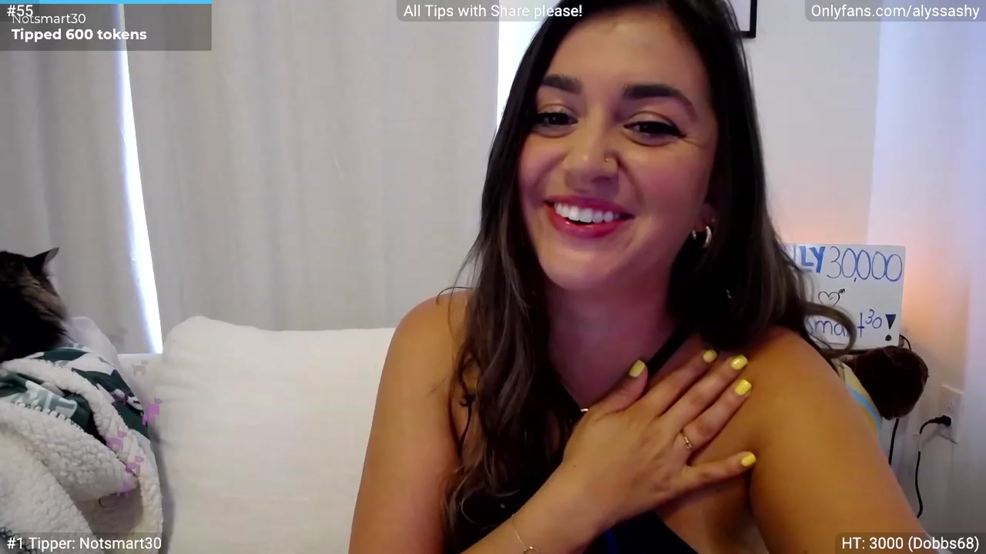 Gallery image thumbnail from AlyssaShy's myfreecams stream on, 07/22/2023, 20:41 image 4 of 20