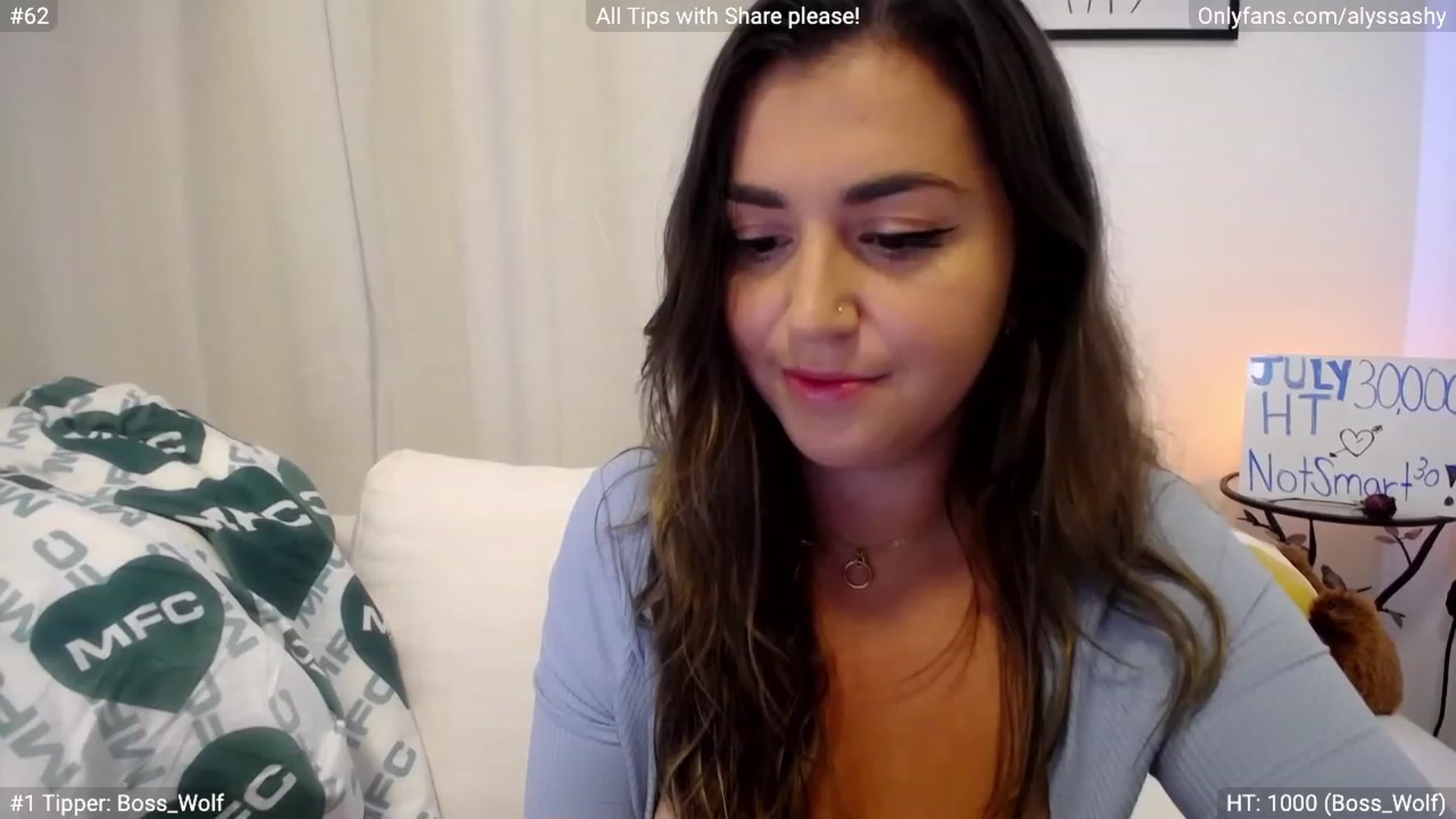 Gallery image thumbnail from AlyssaShy's myfreecams stream on, 07/27/2023, 21:01 image 5 of 20