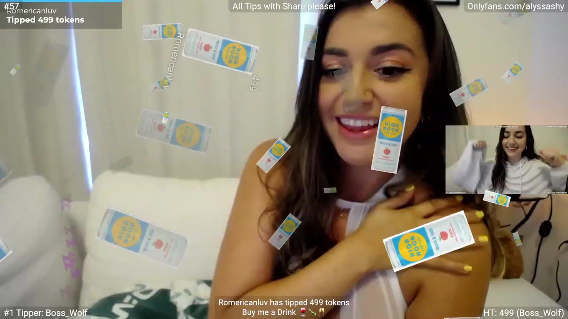 Gallery image thumbnail from AlyssaShy's myfreecams stream on, 07/29/2023, 02:34 image 2 of 20