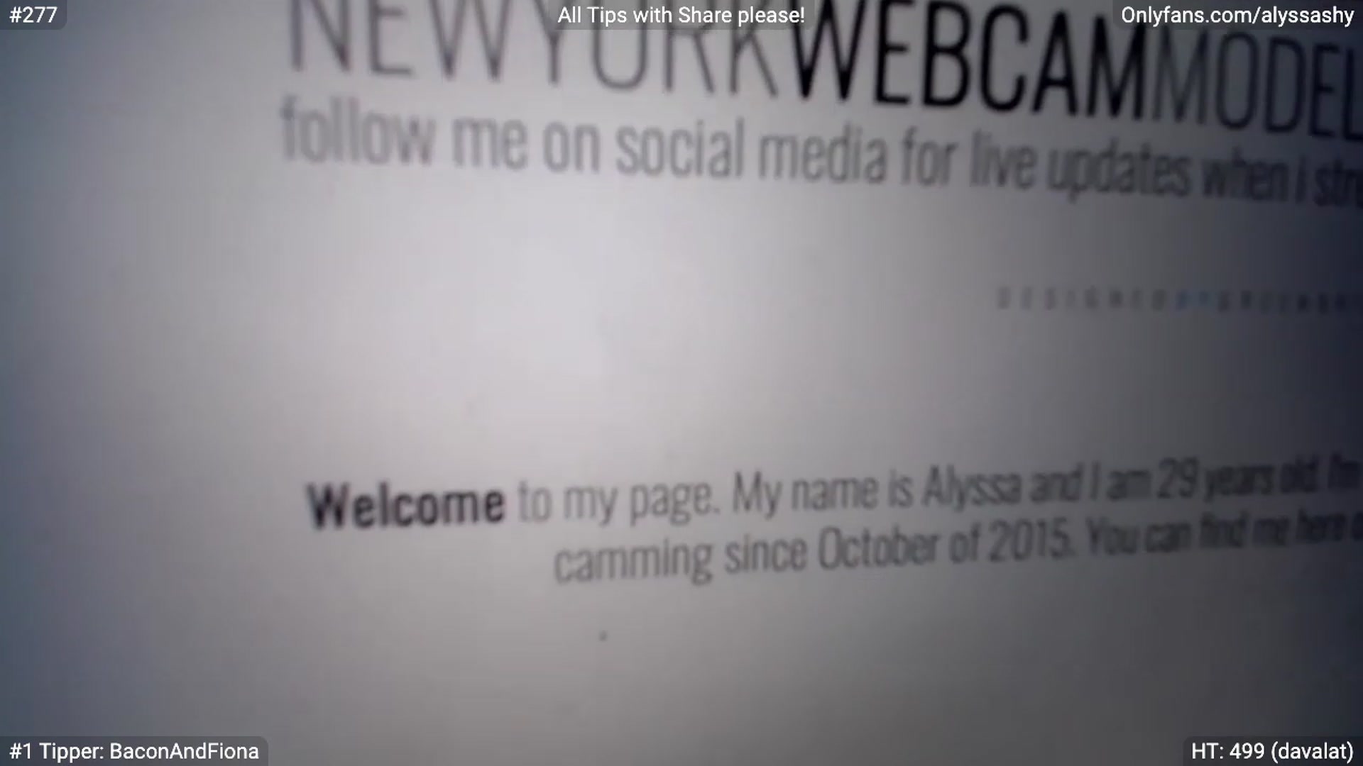 Gallery image thumbnail from AlyssaShy's myfreecams stream on, 08/03/2023, 22:58 image 8 of 20
