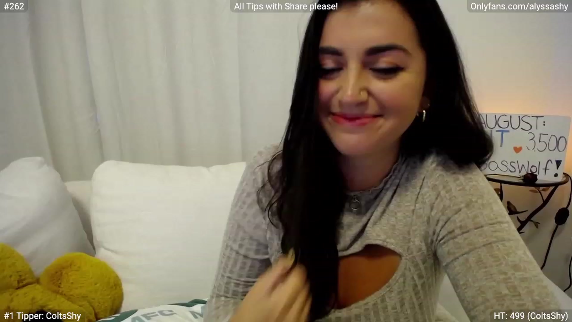 Gallery image thumbnail from AlyssaShy's myfreecams stream on, 08/05/2023, 24:05 image 16 of 20