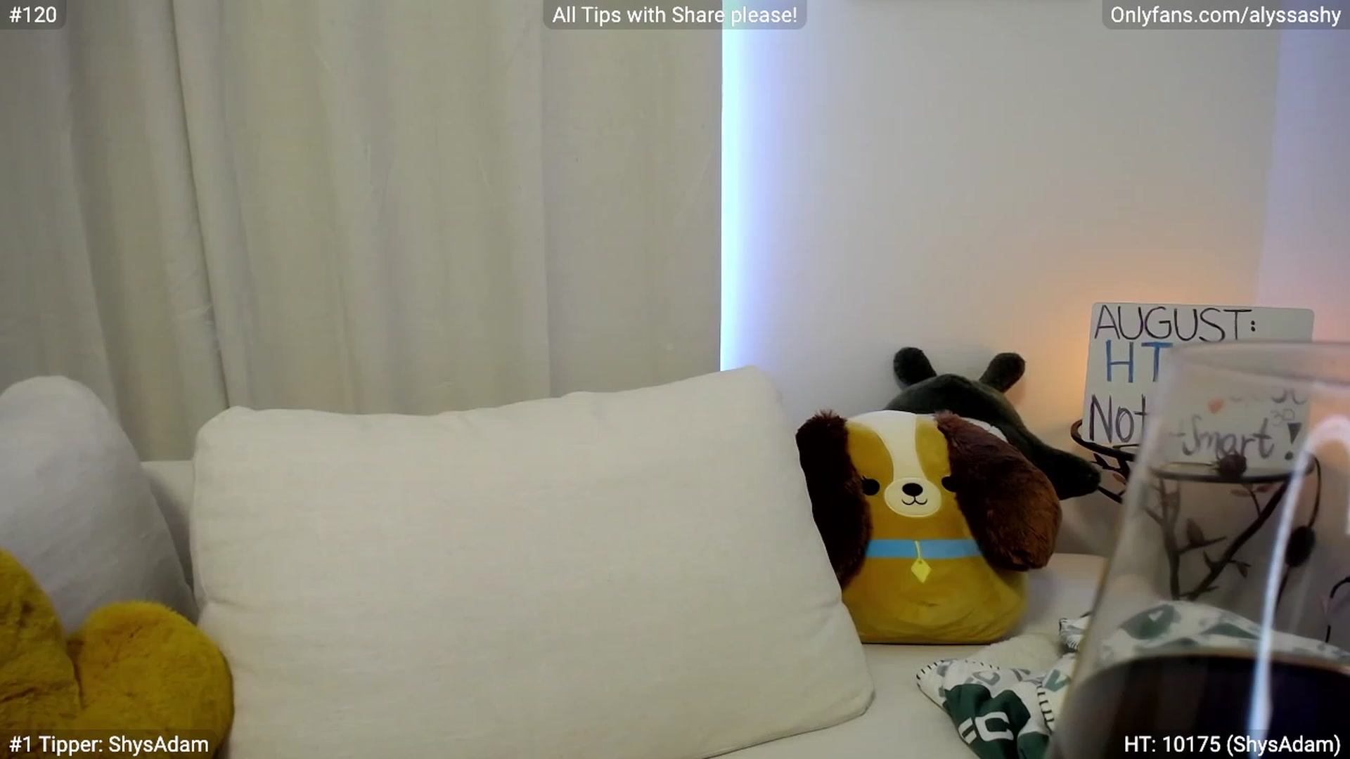 Gallery image thumbnail from AlyssaShy's myfreecams stream on, 08/09/2023, 24:03 image 2 of 20