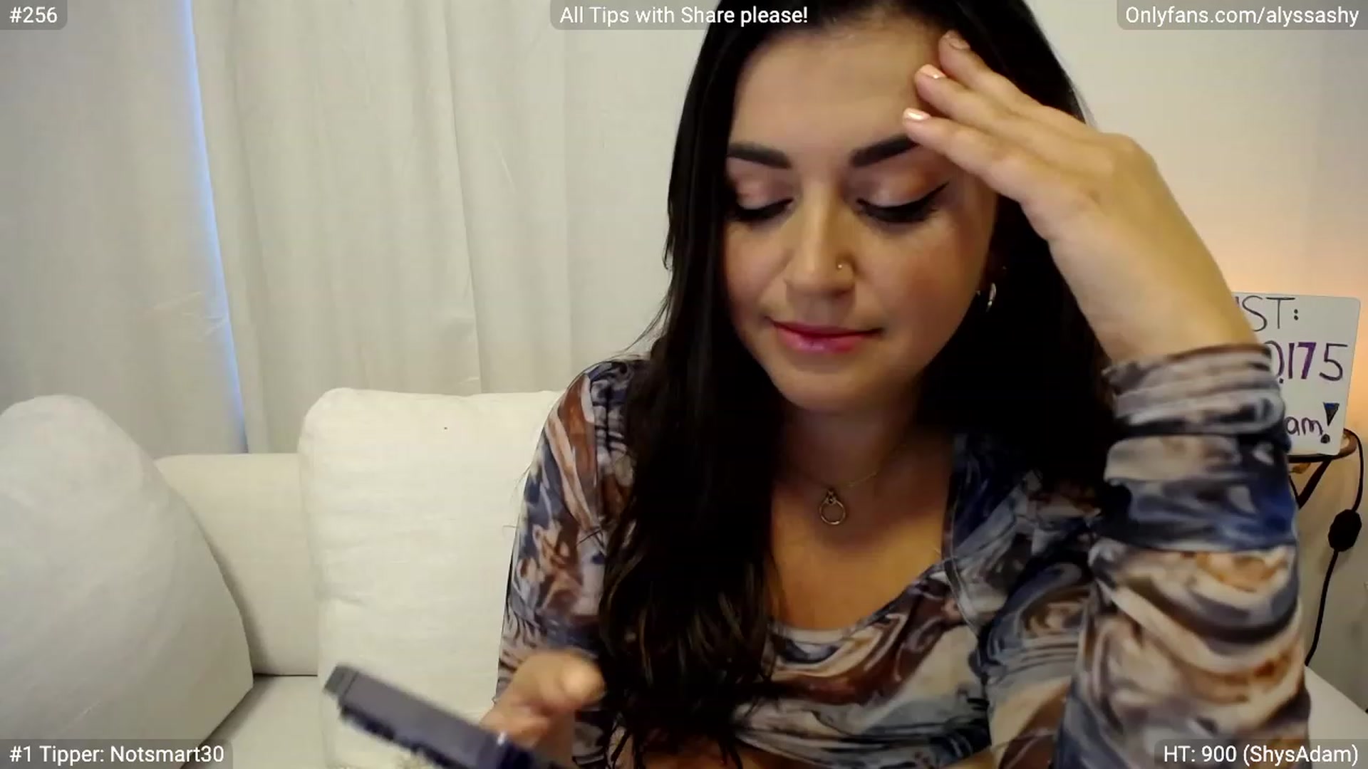 Gallery image thumbnail from AlyssaShy's myfreecams stream on, 08/17/2023, 23:25 image 11 of 20