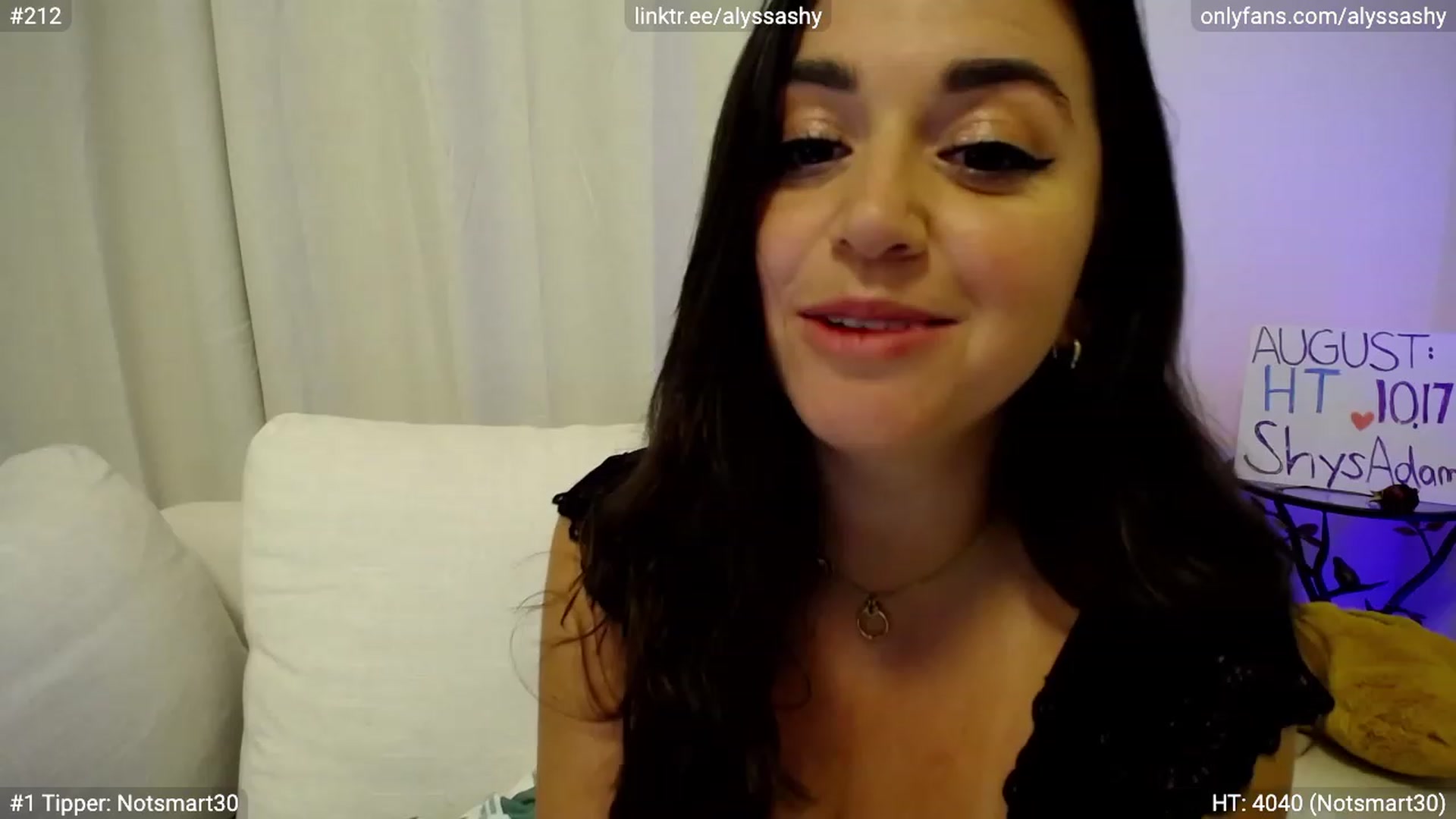 Gallery image thumbnail from AlyssaShy's myfreecams stream on, 08/26/2023, 03:52 image 13 of 20