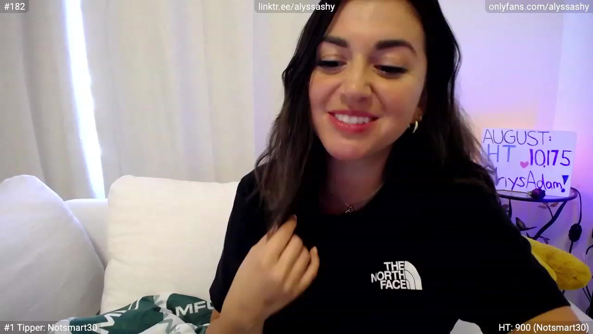Gallery image thumbnail from AlyssaShy's myfreecams stream on, 08/27/2023, 21:21 image 20 of 20