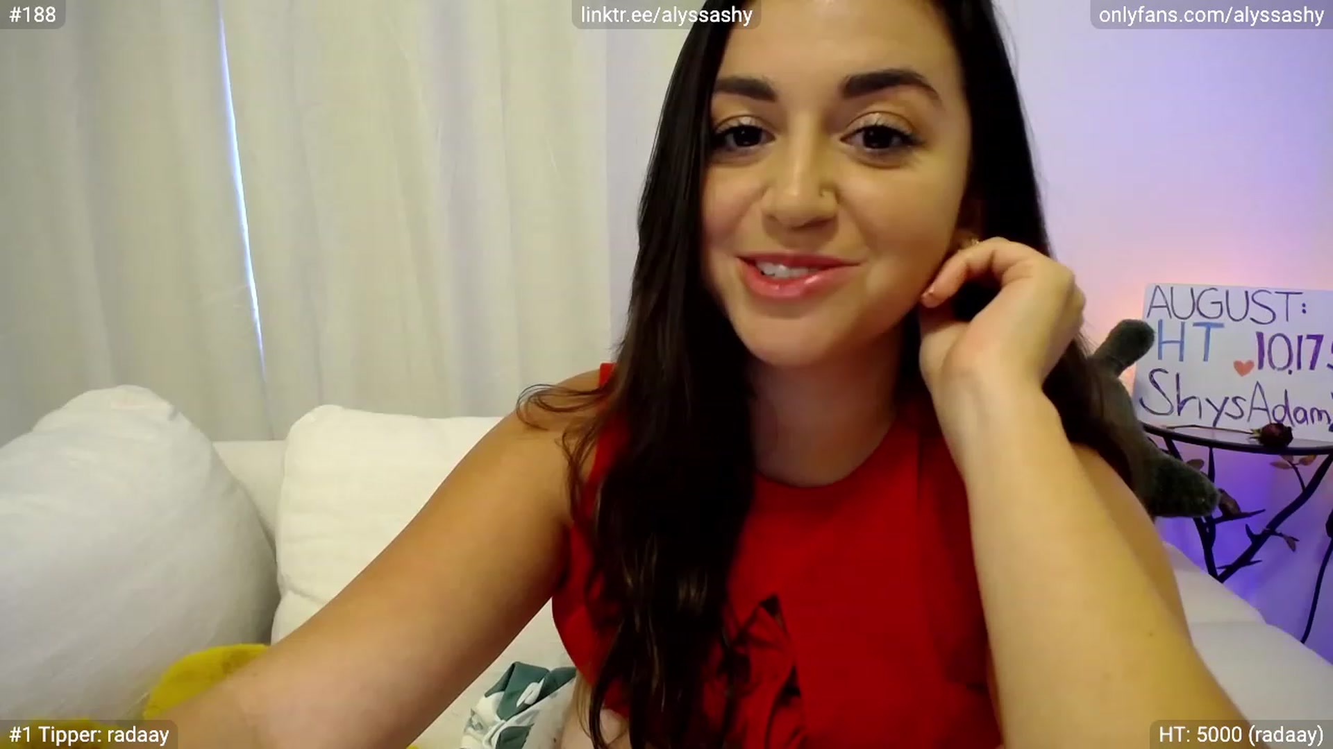 Gallery image thumbnail from AlyssaShy's myfreecams stream on, 08/31/2023, 22:46 image 16 of 20