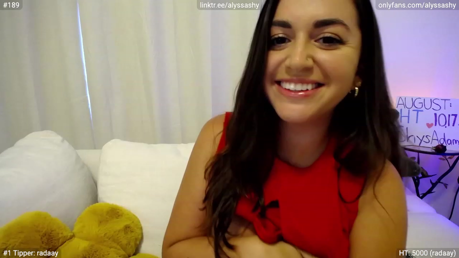 Gallery image thumbnail from AlyssaShy's myfreecams stream on, 08/31/2023, 22:46 image 10 of 20
