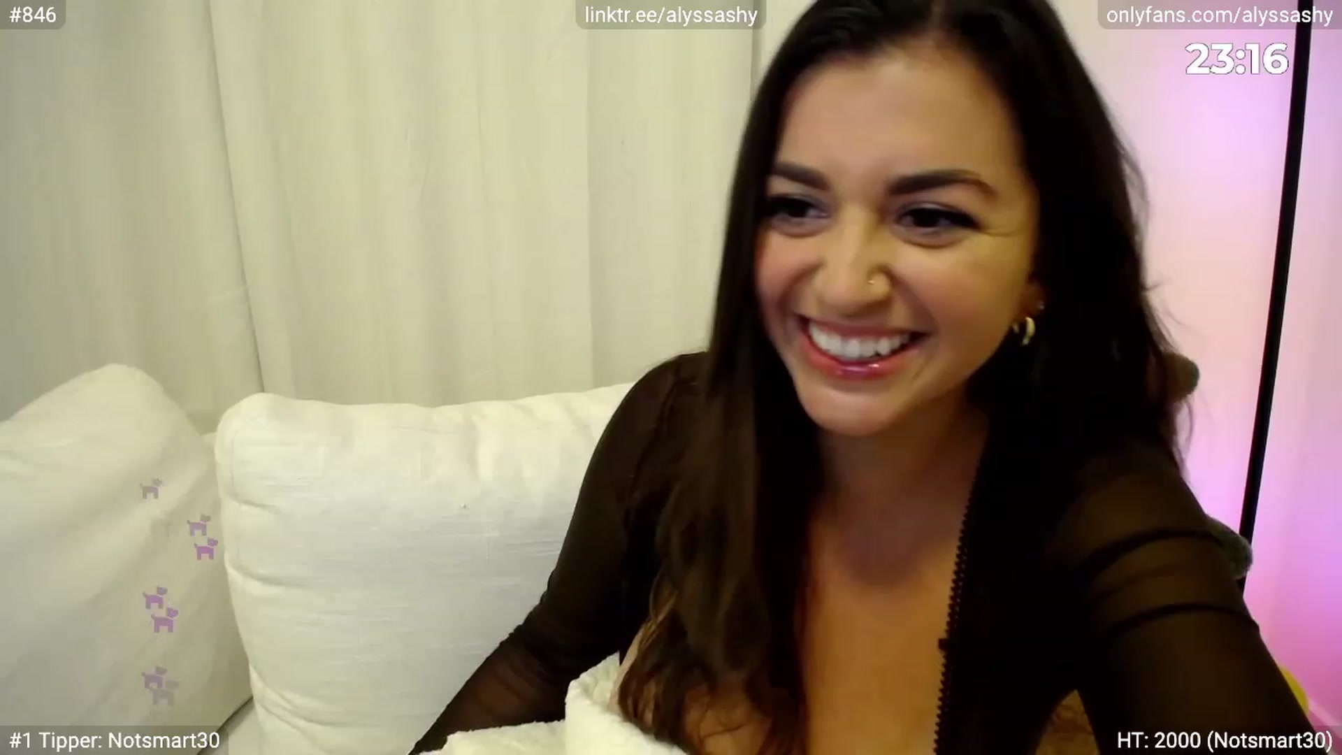 Gallery image thumbnail from AlyssaShy's myfreecams stream on, 09/23/2023, 04:25 image 7 of 20