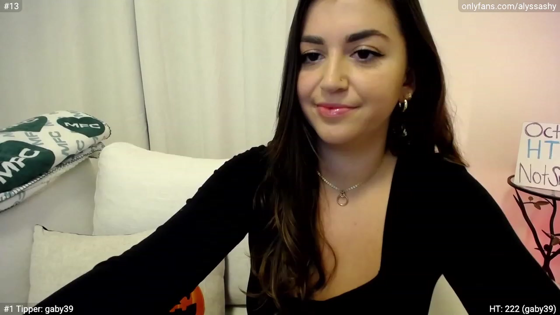 Gallery image thumbnail from AlyssaShy's myfreecams stream on, 10/02/2023, 22:55 image 15 of 20