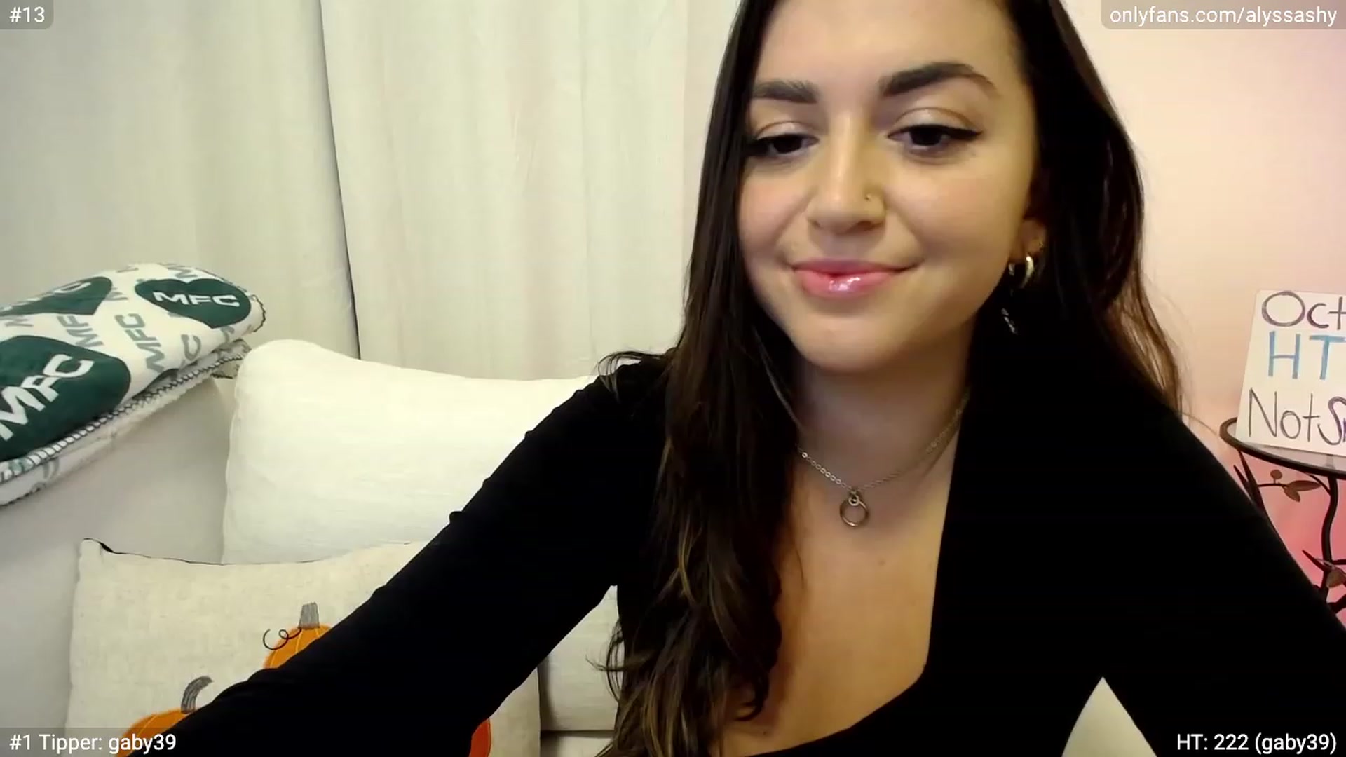 Gallery image thumbnail from AlyssaShy's myfreecams stream on, 10/02/2023, 22:55 image 16 of 20