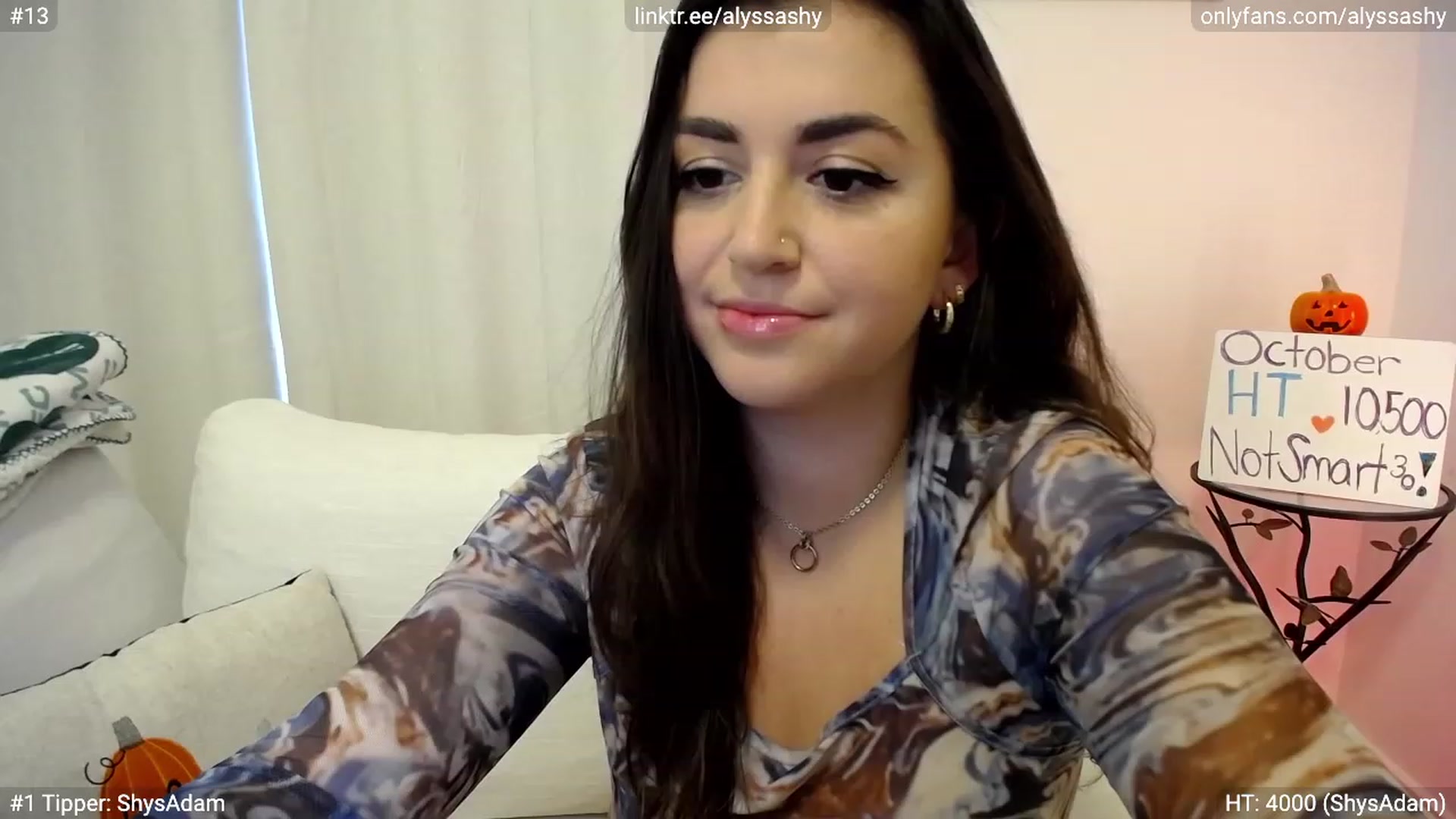 Gallery image thumbnail from AlyssaShy's myfreecams stream on, 10/03/2023, 22:28 image 7 of 20
