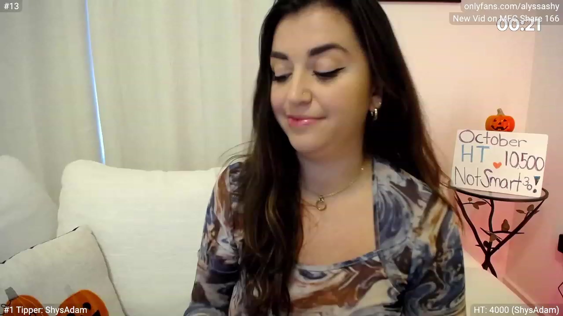 Gallery image thumbnail from AlyssaShy's myfreecams stream on, 10/03/2023, 22:28 image 18 of 20
