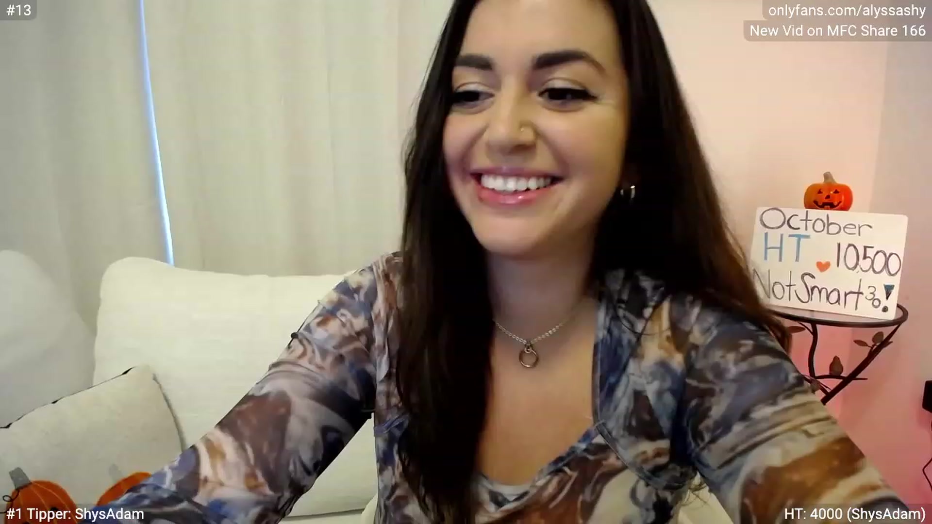 Gallery image thumbnail from AlyssaShy's myfreecams stream on, 10/03/2023, 22:28 image 17 of 20