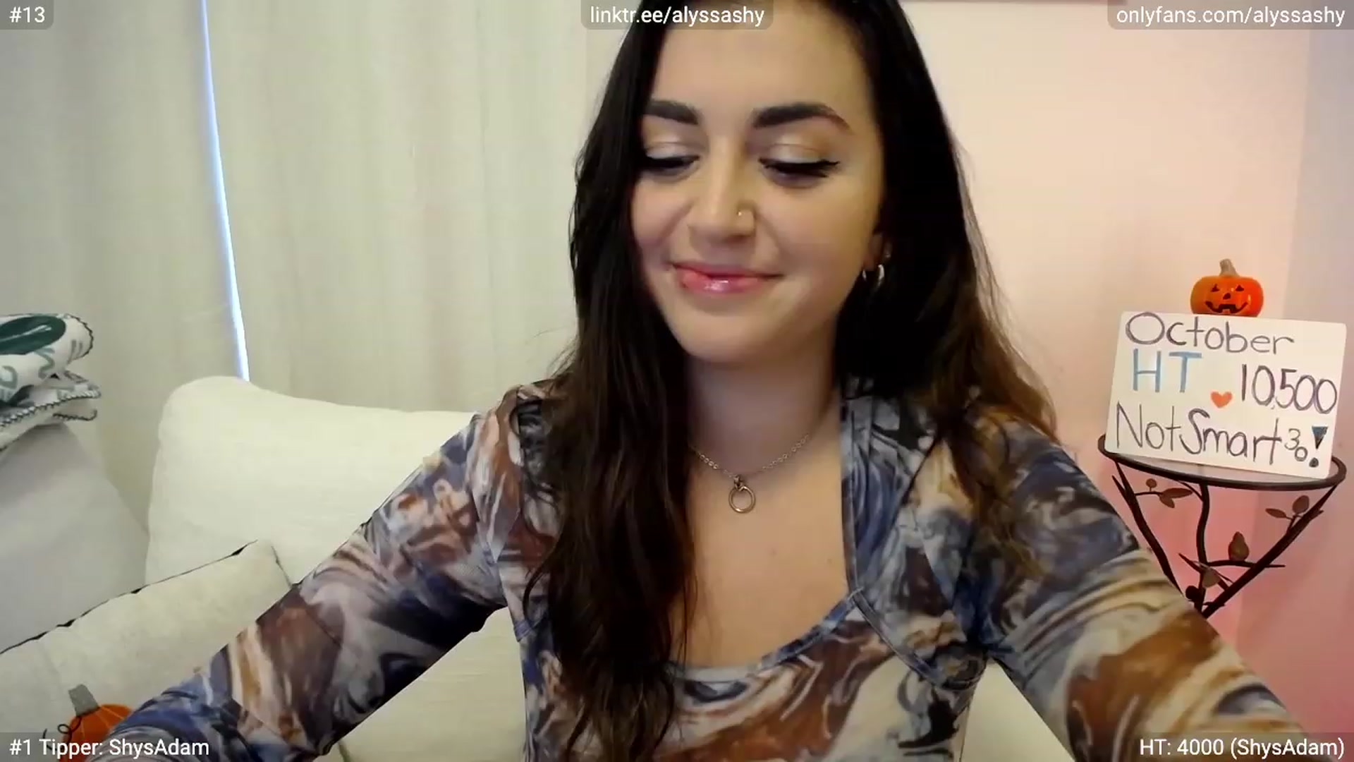 Gallery image thumbnail from AlyssaShy's myfreecams stream on, 10/03/2023, 22:28 image 9 of 20