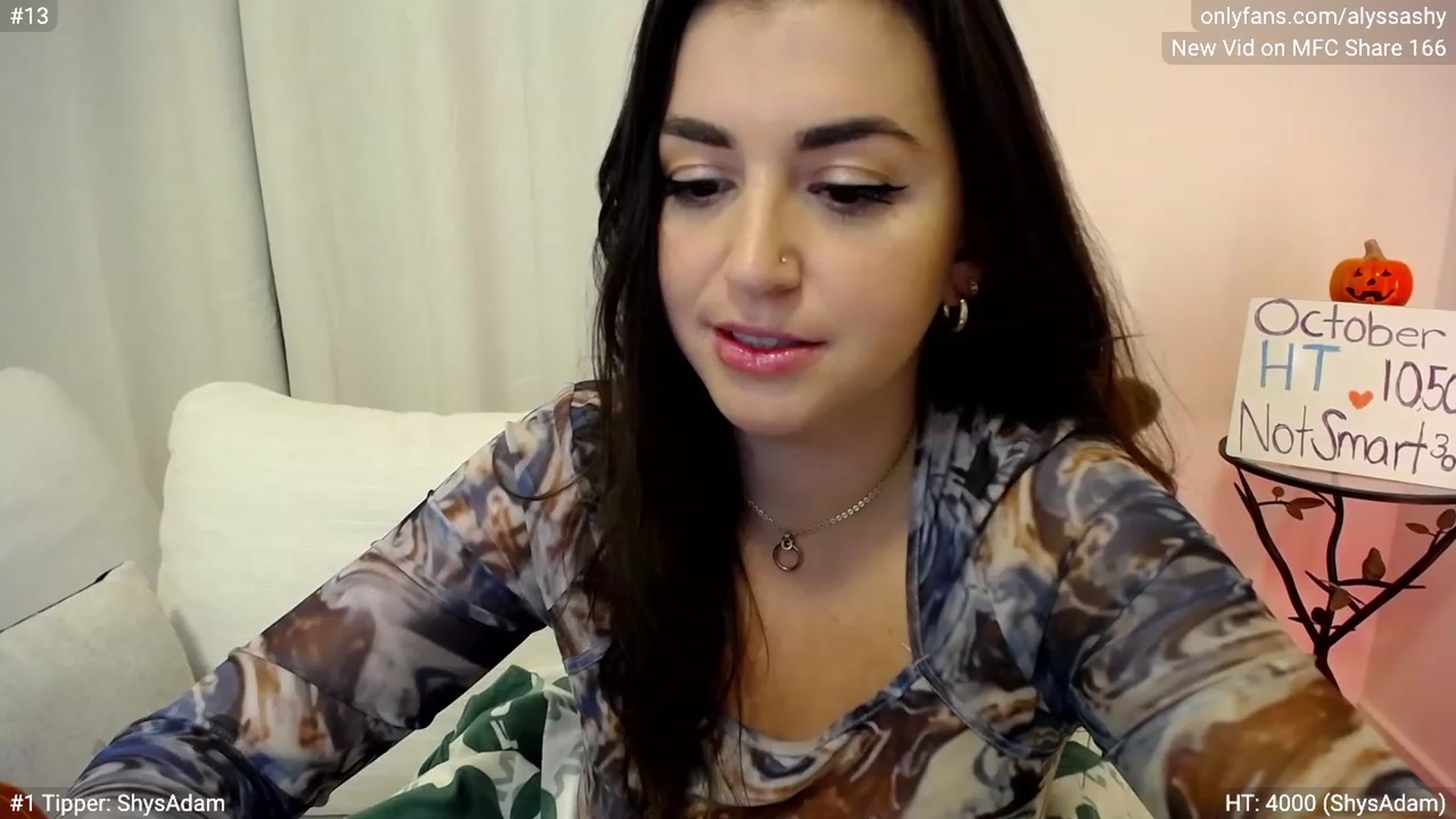 Gallery image thumbnail from AlyssaShy's myfreecams stream on, 10/03/2023, 23:30 image 19 of 20