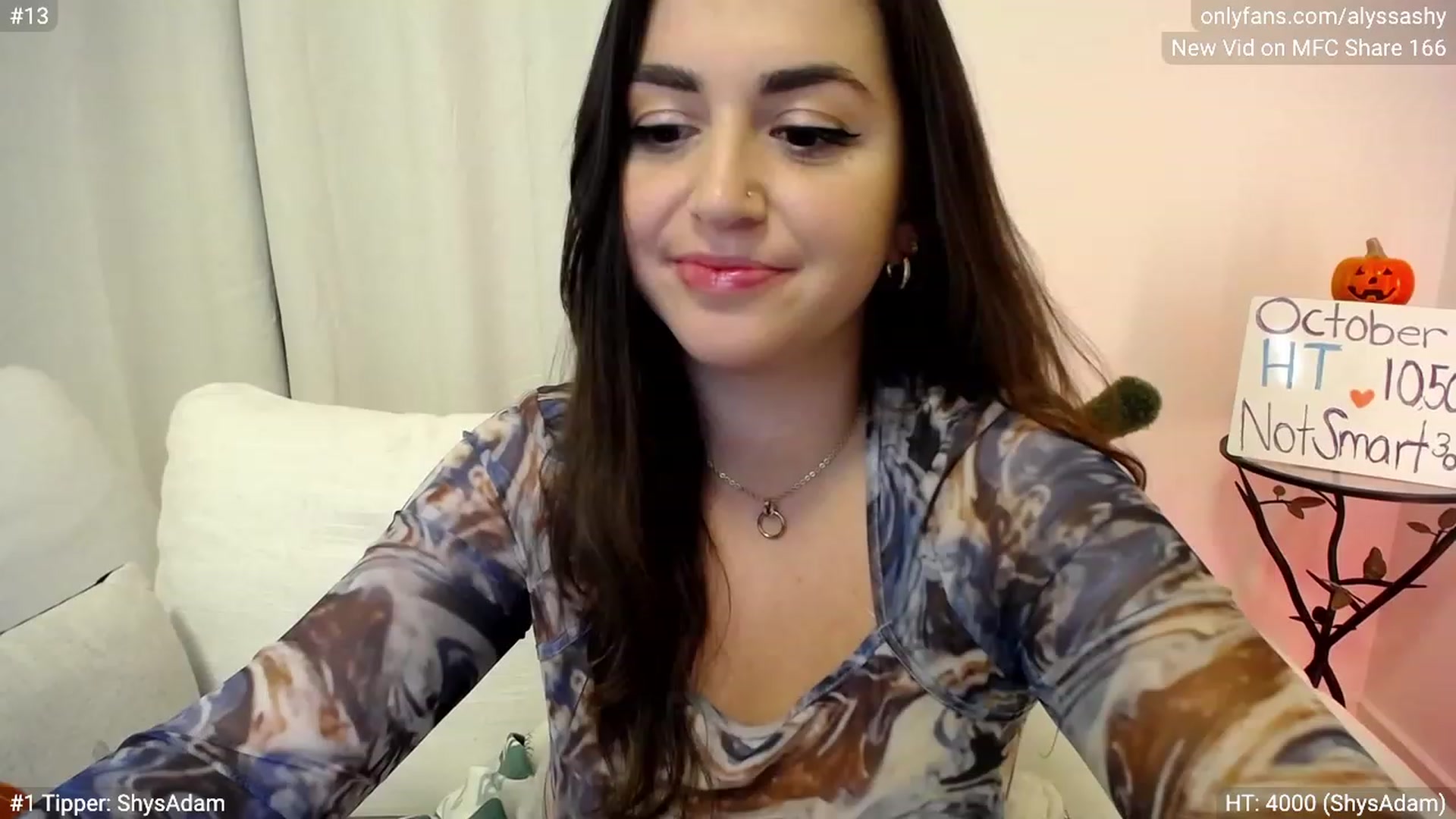 Gallery image thumbnail from AlyssaShy's myfreecams stream on, 10/03/2023, 23:30 image 6 of 20