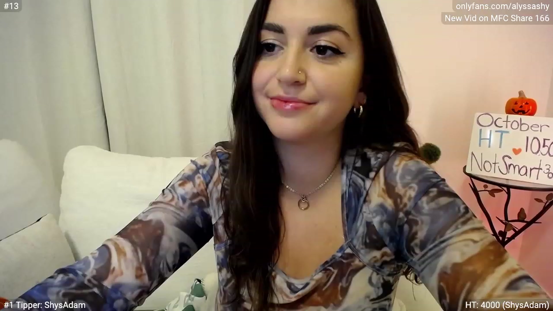 Gallery image thumbnail from AlyssaShy's myfreecams stream on, 10/03/2023, 23:30 image 9 of 20