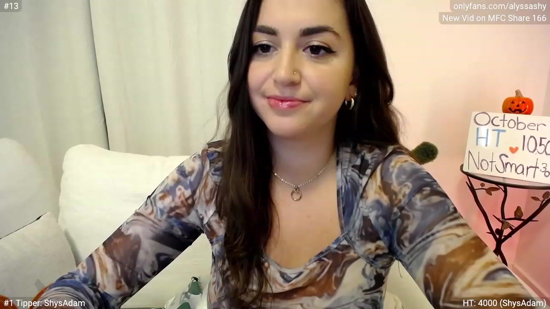 Gallery image thumbnail from AlyssaShy's myfreecams stream on, 10/03/2023, 23:30 image 8 of 20