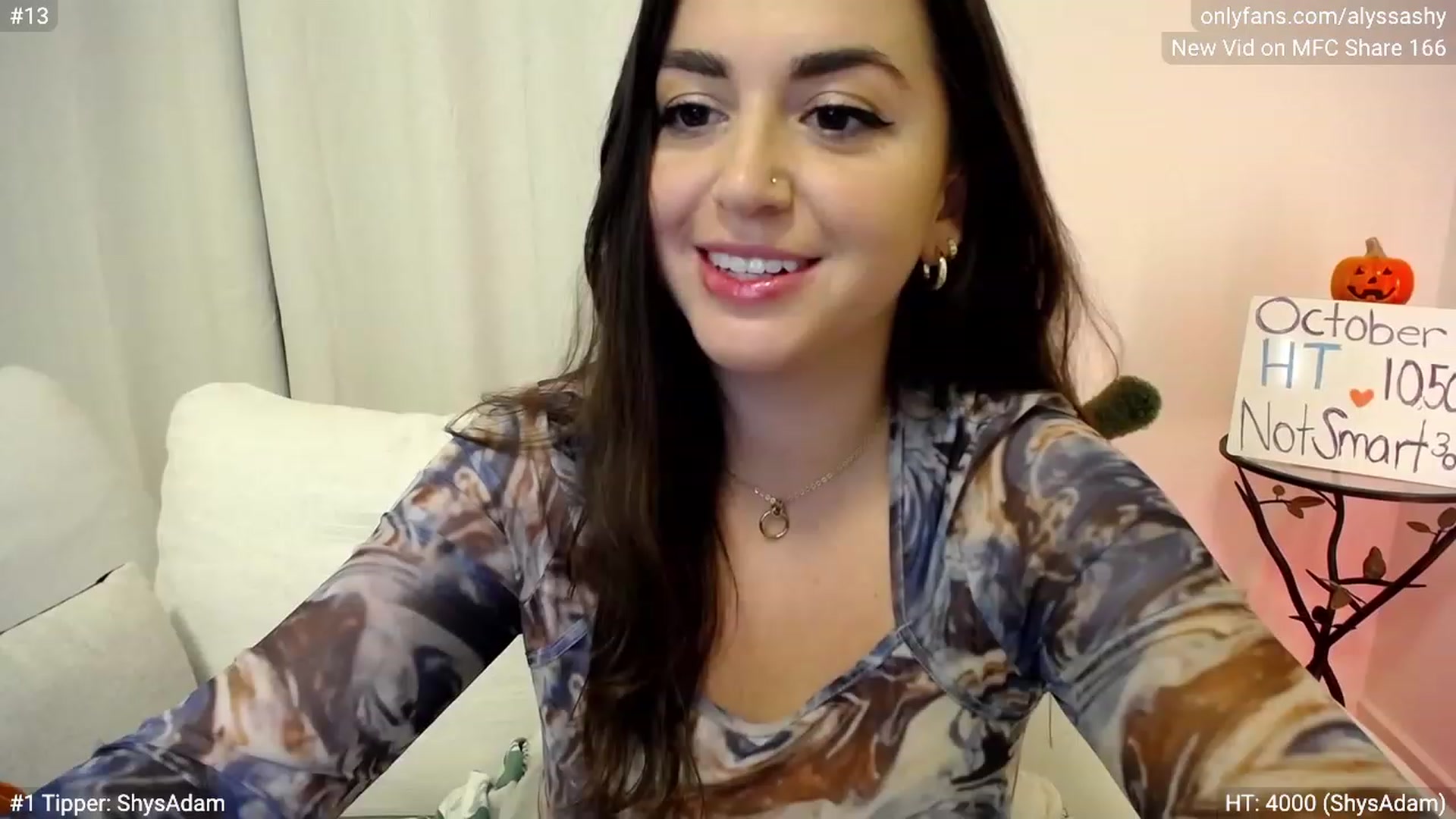 Gallery image thumbnail from AlyssaShy's myfreecams stream on, 10/03/2023, 23:30 image 5 of 20