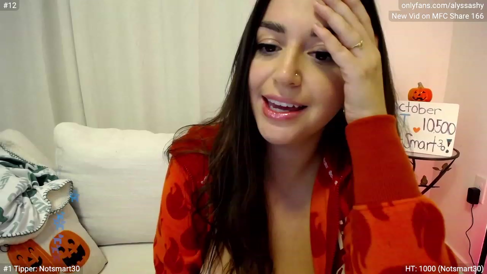 Gallery image thumbnail from AlyssaShy's myfreecams stream on, 10/05/2023, 23:47 image 2 of 20