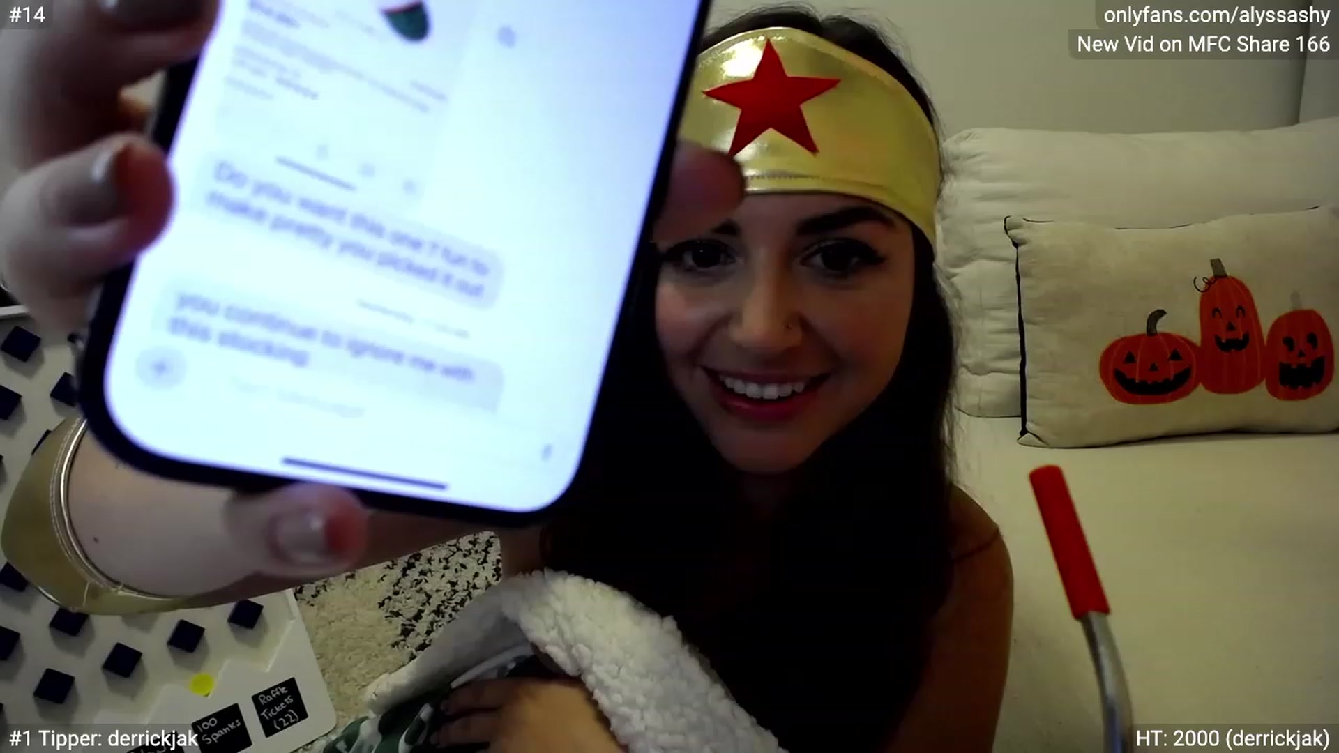 Gallery image thumbnail from AlyssaShy's myfreecams stream on, 10/07/2023, 02:16 image 13 of 20