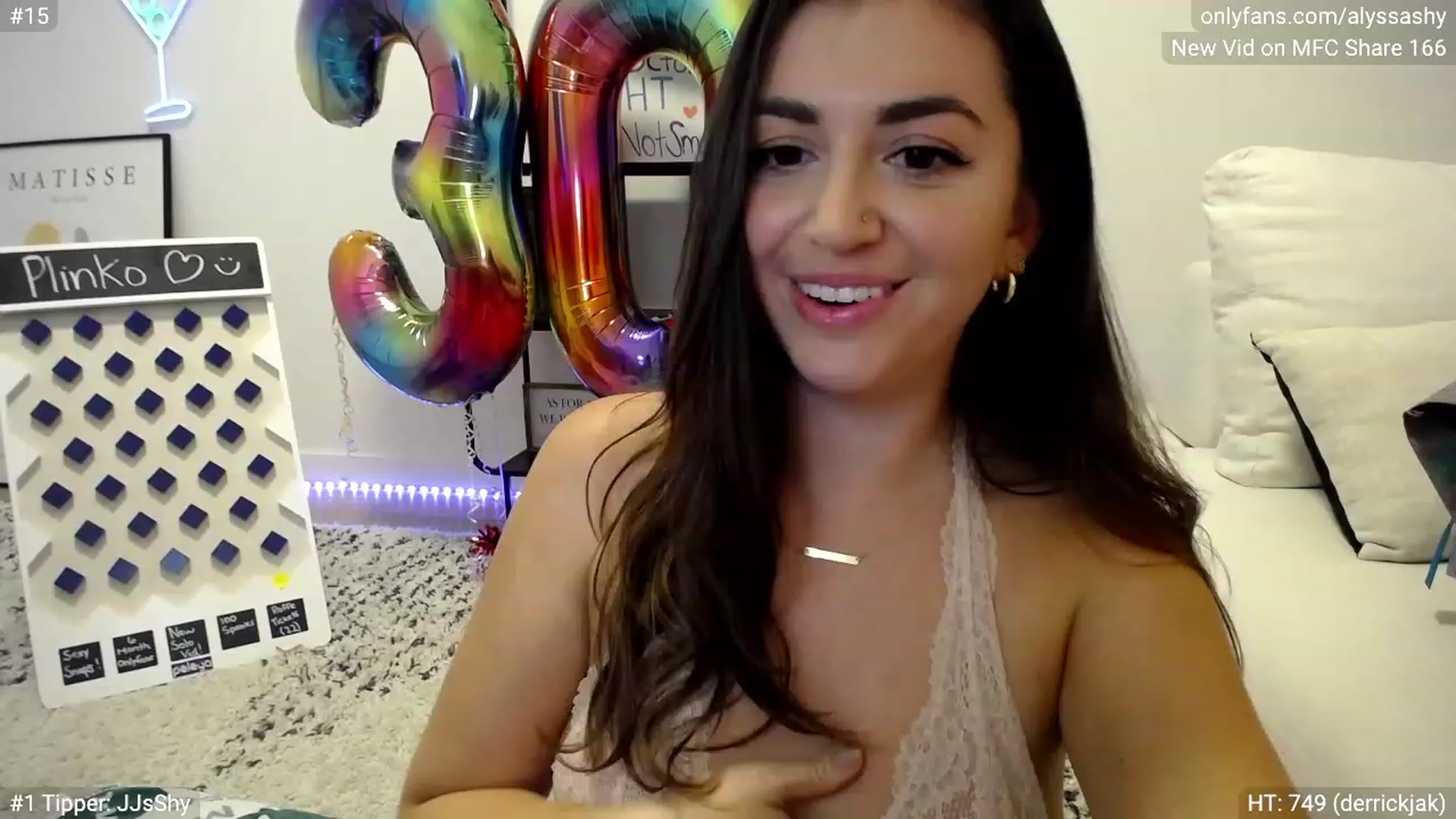 Gallery image thumbnail from AlyssaShy's myfreecams stream on, 10/08/2023, 24:55 image 17 of 20