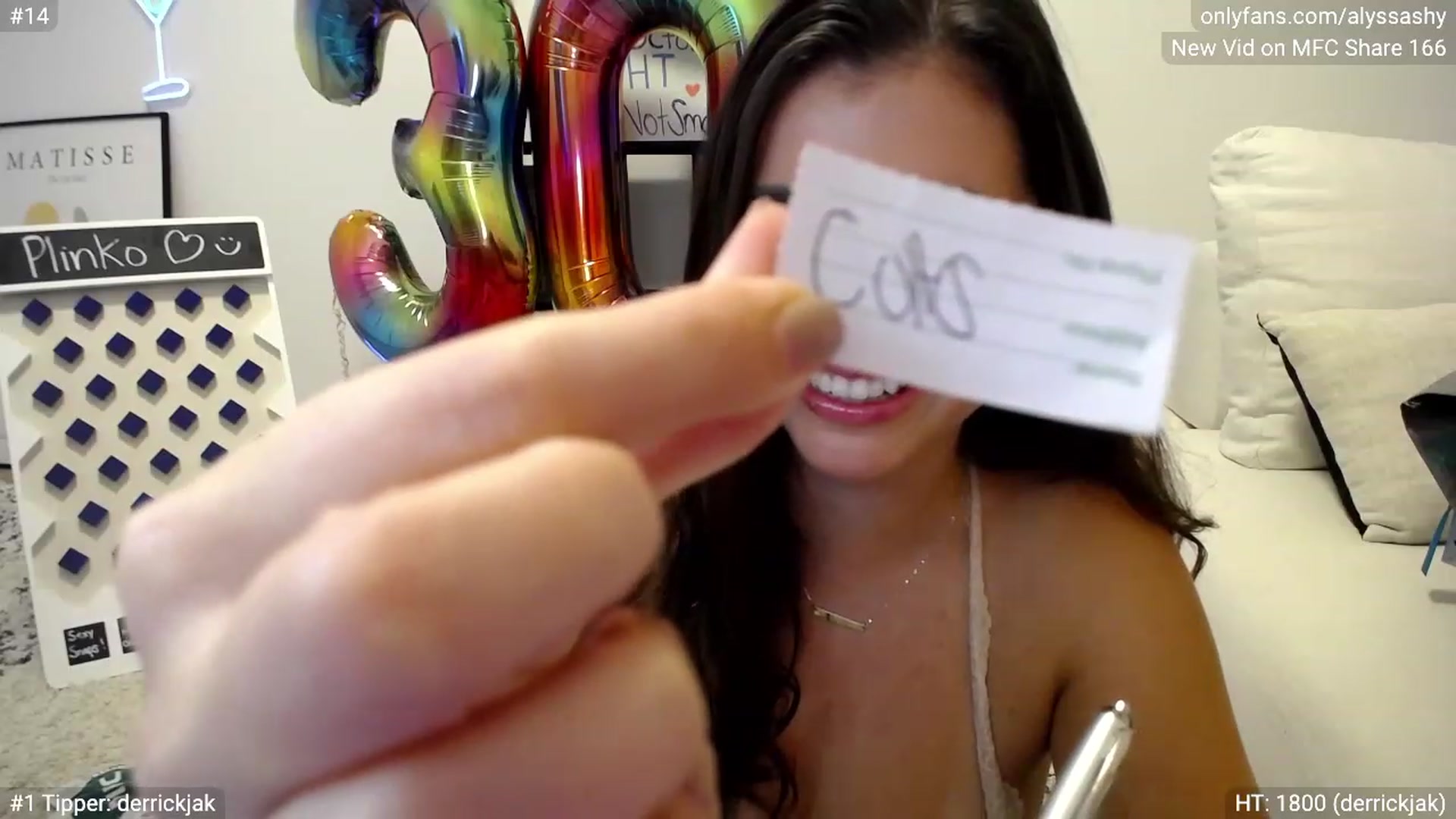 Gallery image thumbnail from AlyssaShy's myfreecams stream on, 10/08/2023, 01:47 image 19 of 20