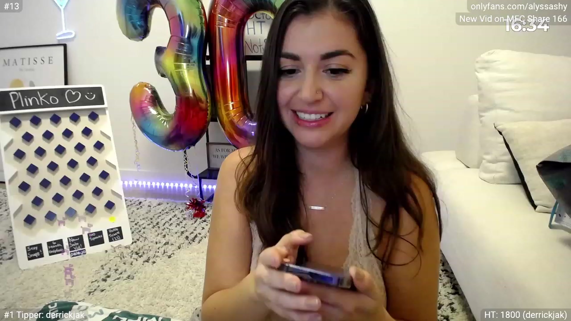 Gallery image thumbnail from AlyssaShy's myfreecams stream on, 10/08/2023, 02:09 image 9 of 20