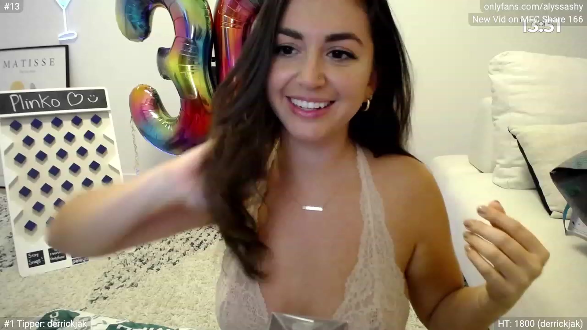 Gallery image thumbnail from AlyssaShy's myfreecams stream on, 10/08/2023, 02:09 image 12 of 20