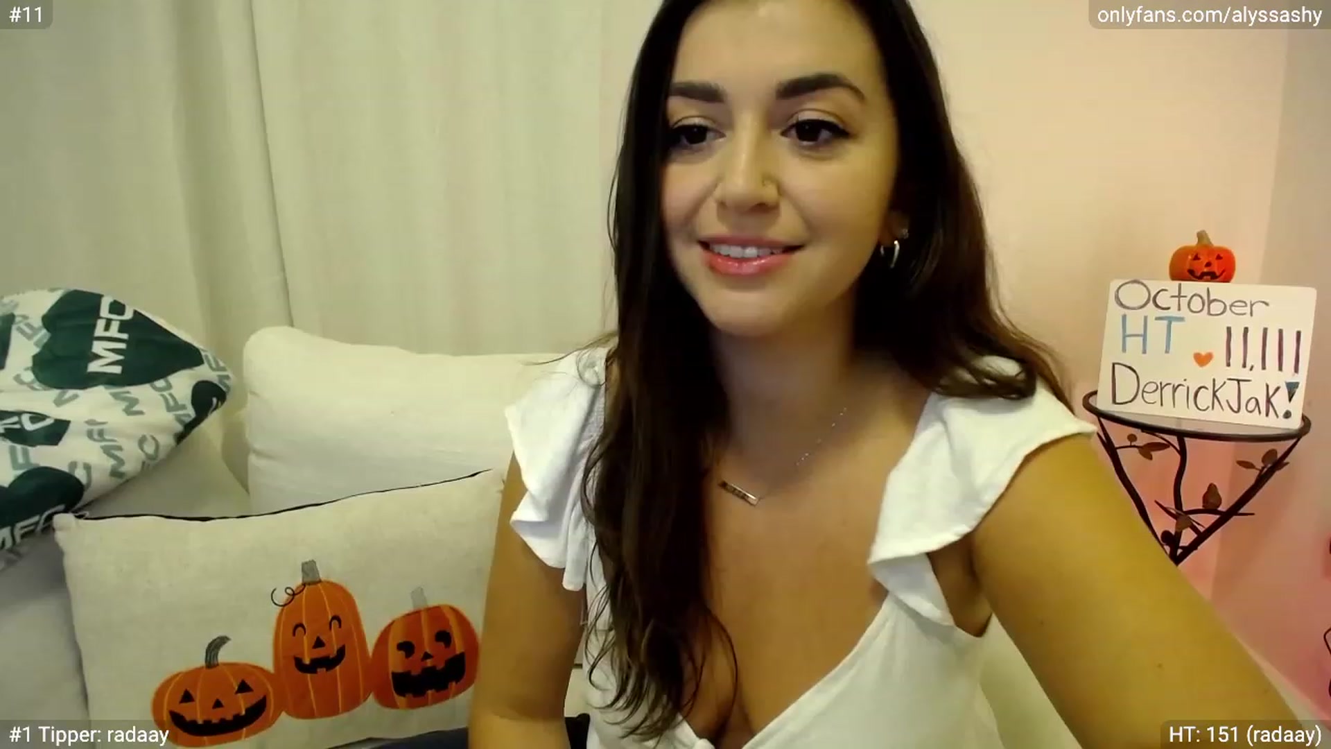 Gallery image thumbnail from AlyssaShy's myfreecams stream on, 10/08/2023, 23:46 image 8 of 20